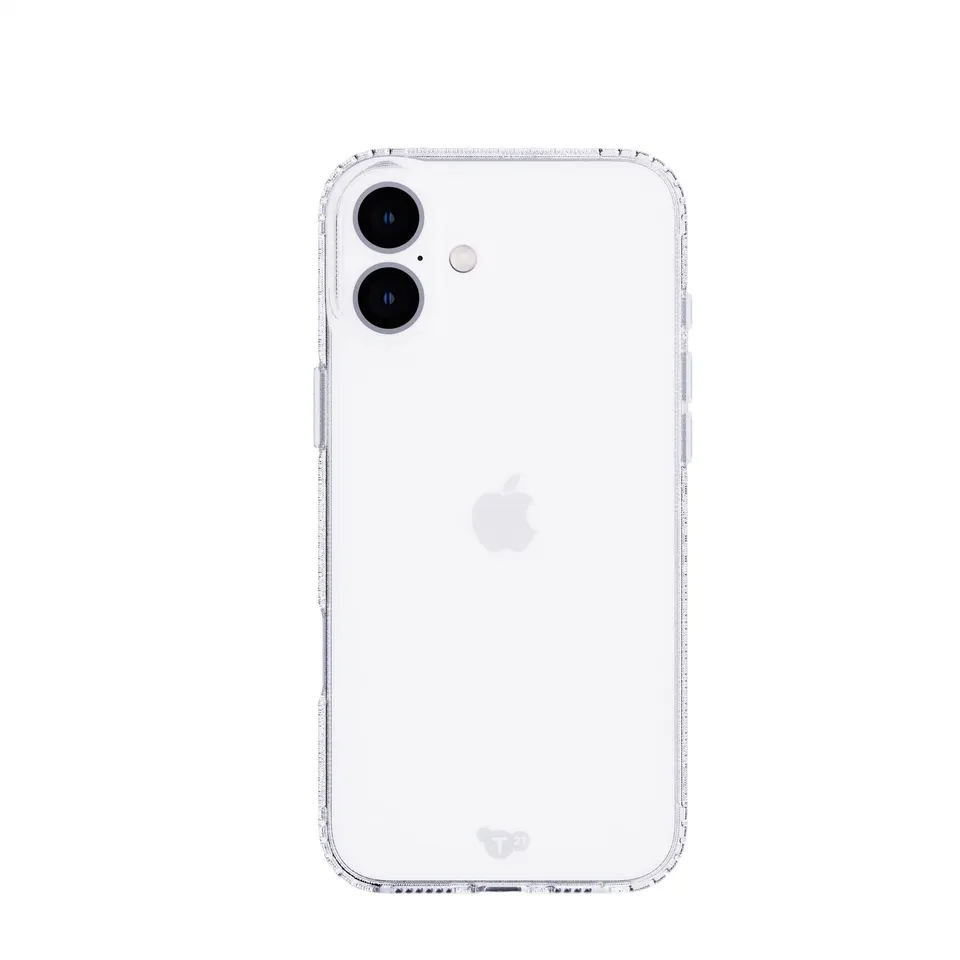 Tech21 EvoLite iPhone 16 Plus Hülle Transparent stoßfest