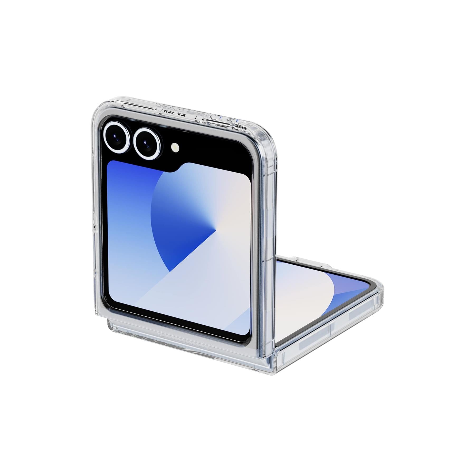 Tech21 EvoClear Galaxy Z Flip6 Hülle Transparent Klar UV-Schutz