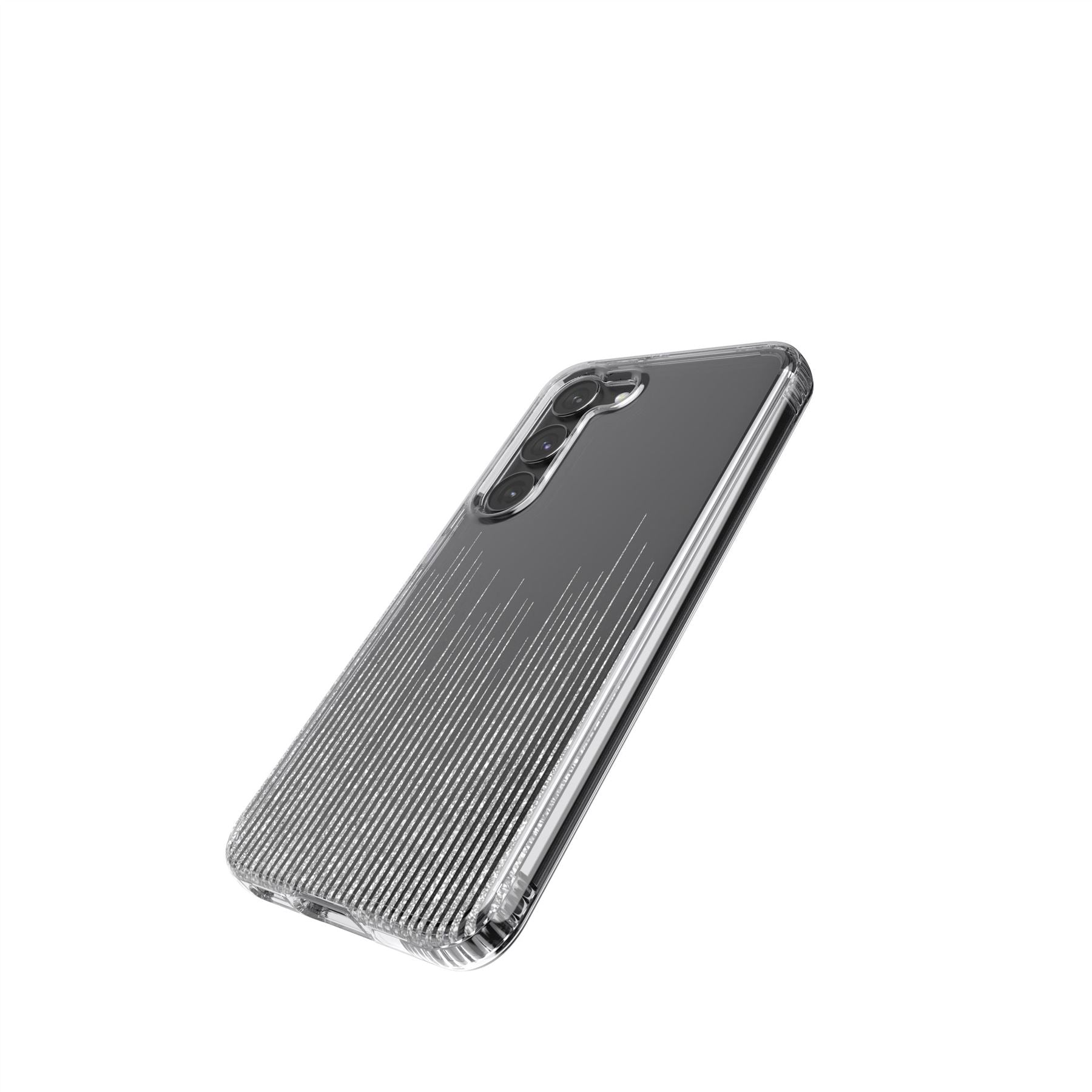 Tech21 EvoSparkle Galaxy S23 Hülle Sparkle Rain Glitzer