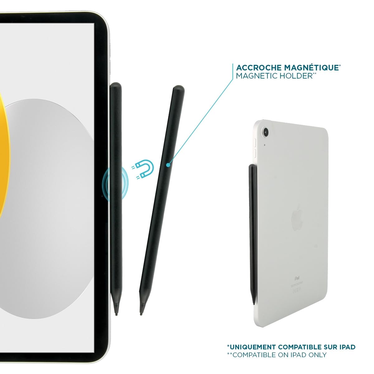 Mobilis Aktiver Stylus Touchscreen Stift iOS Android 1,45mm