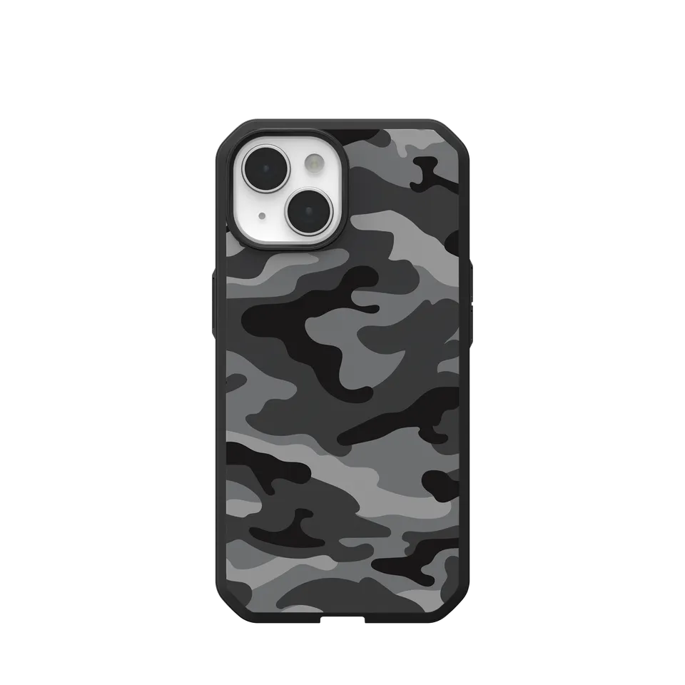 UAG Civilian LT iPhone 15 Hülle Arctic Camouflage MagSafe