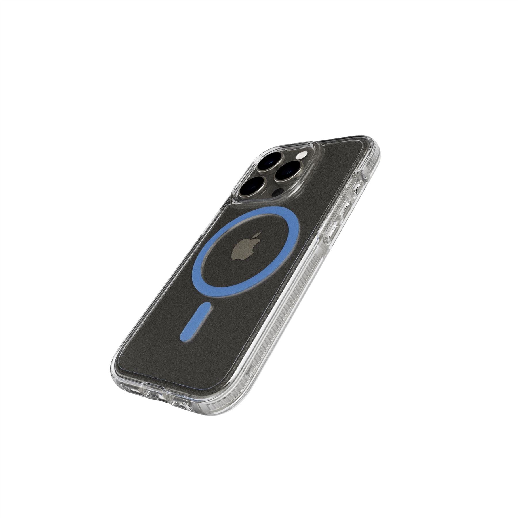 Tech21 FlexQuartz iPhone 15 Pro Hülle Blau MagSafe