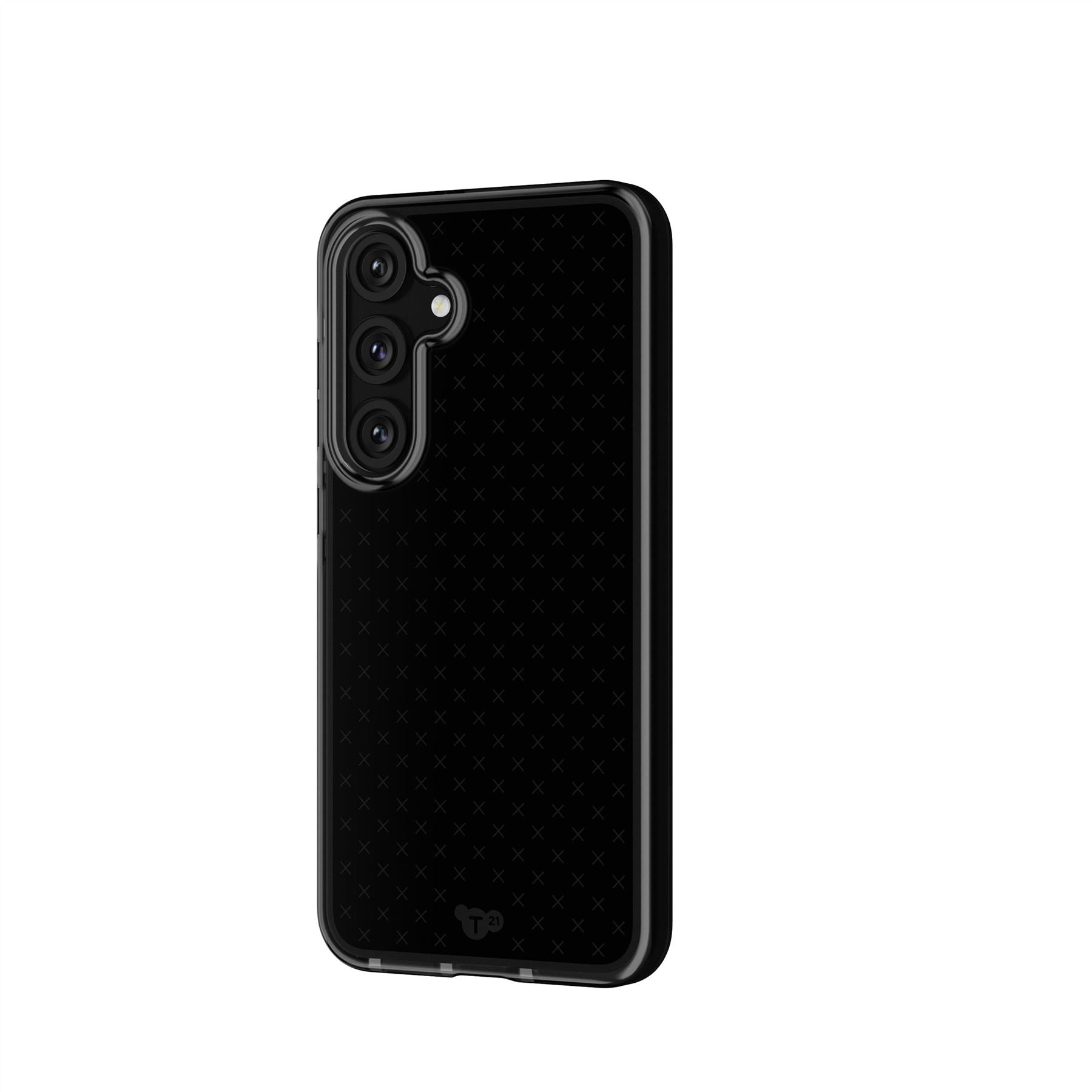 Tech21 Evo Check Galaxy S24+ Hülle Smokey Black Fallschutz