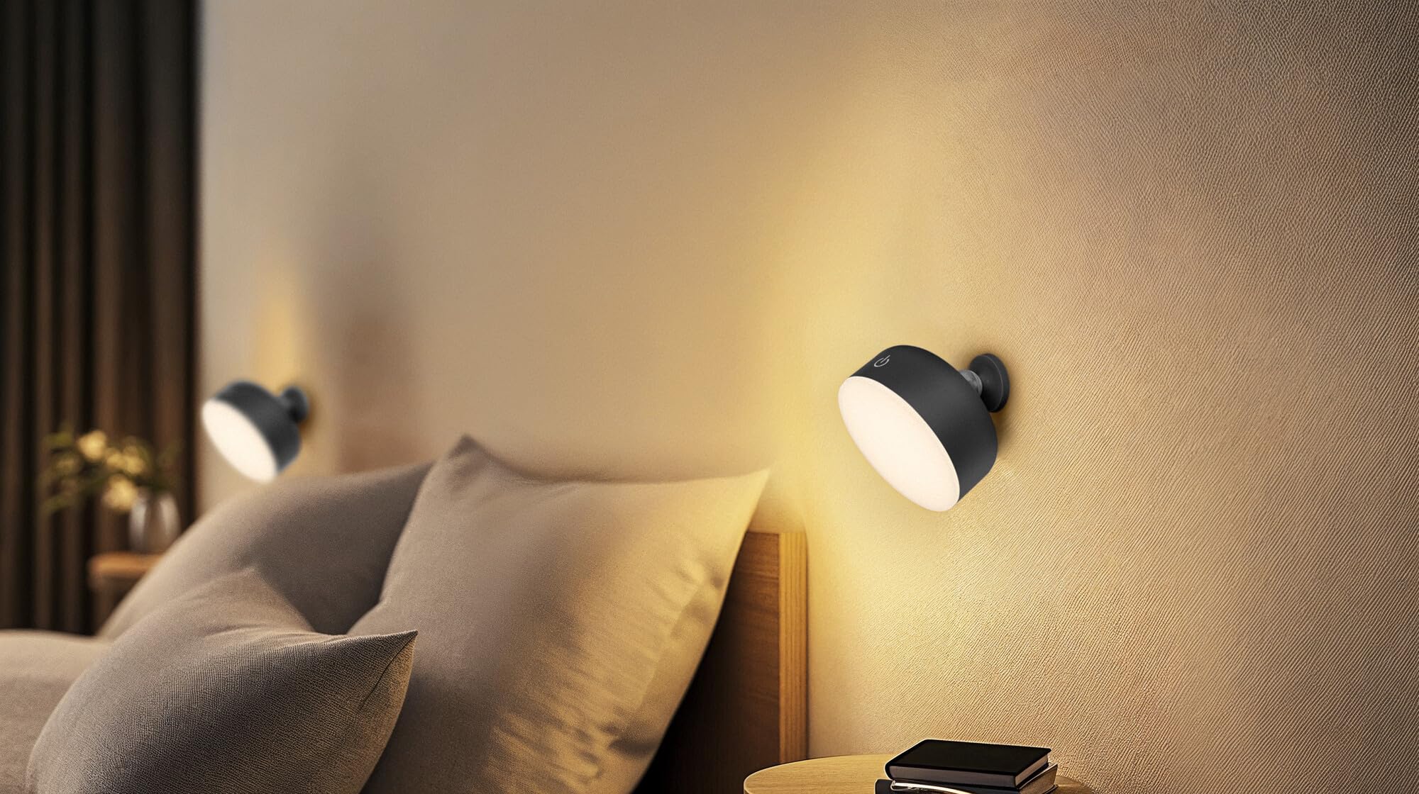ams OSRAM SMART+ LED Leuchte Akku schwarz Touch