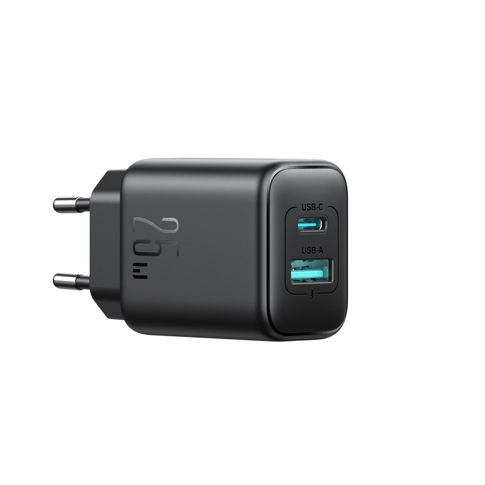 JOYROOM JR-TCF13 25W Dual Ladegeraet USB-A USB-C Schwarz EU