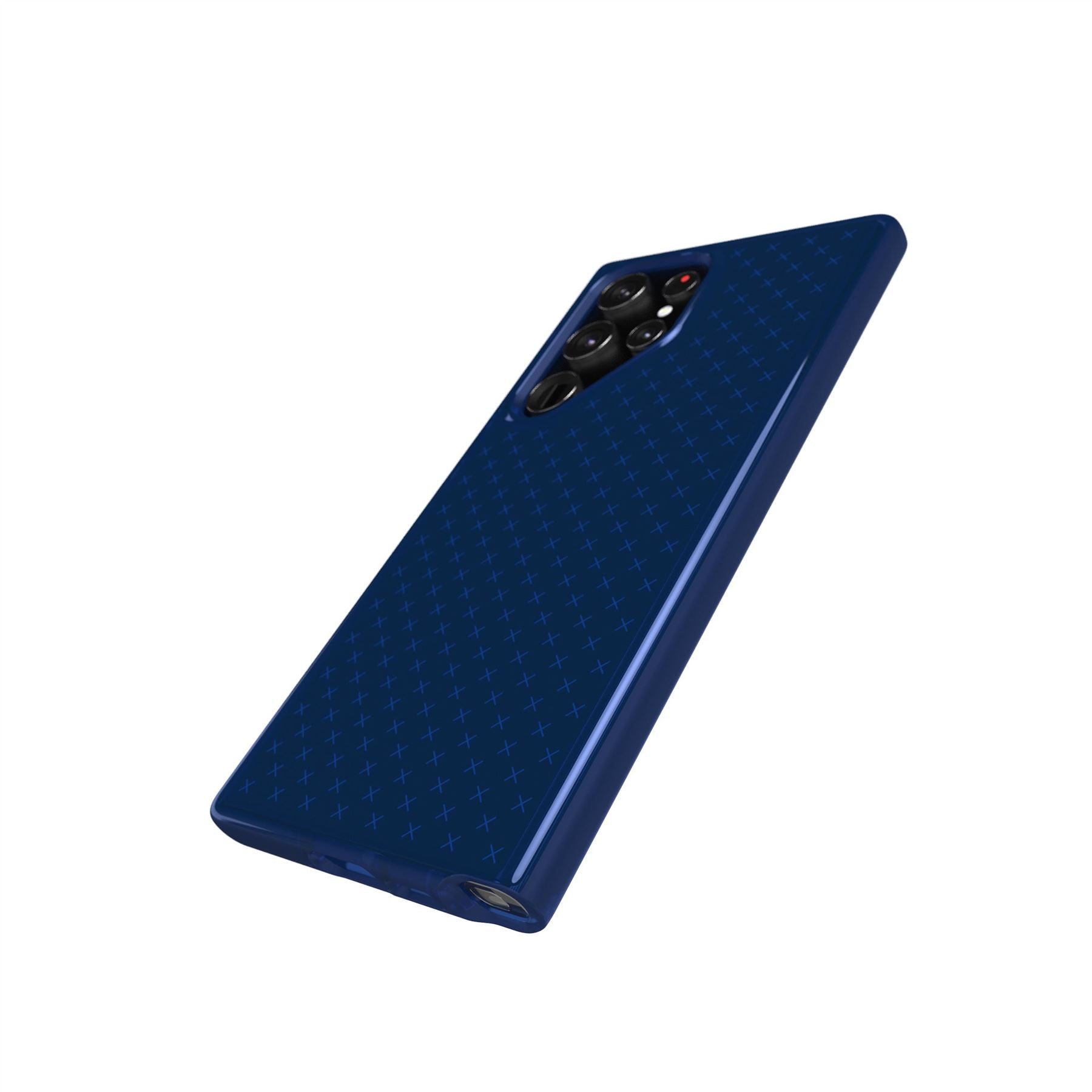 Tech21 Evo Check Handyhülle Galaxy S23 Ultra Blau 4,9m