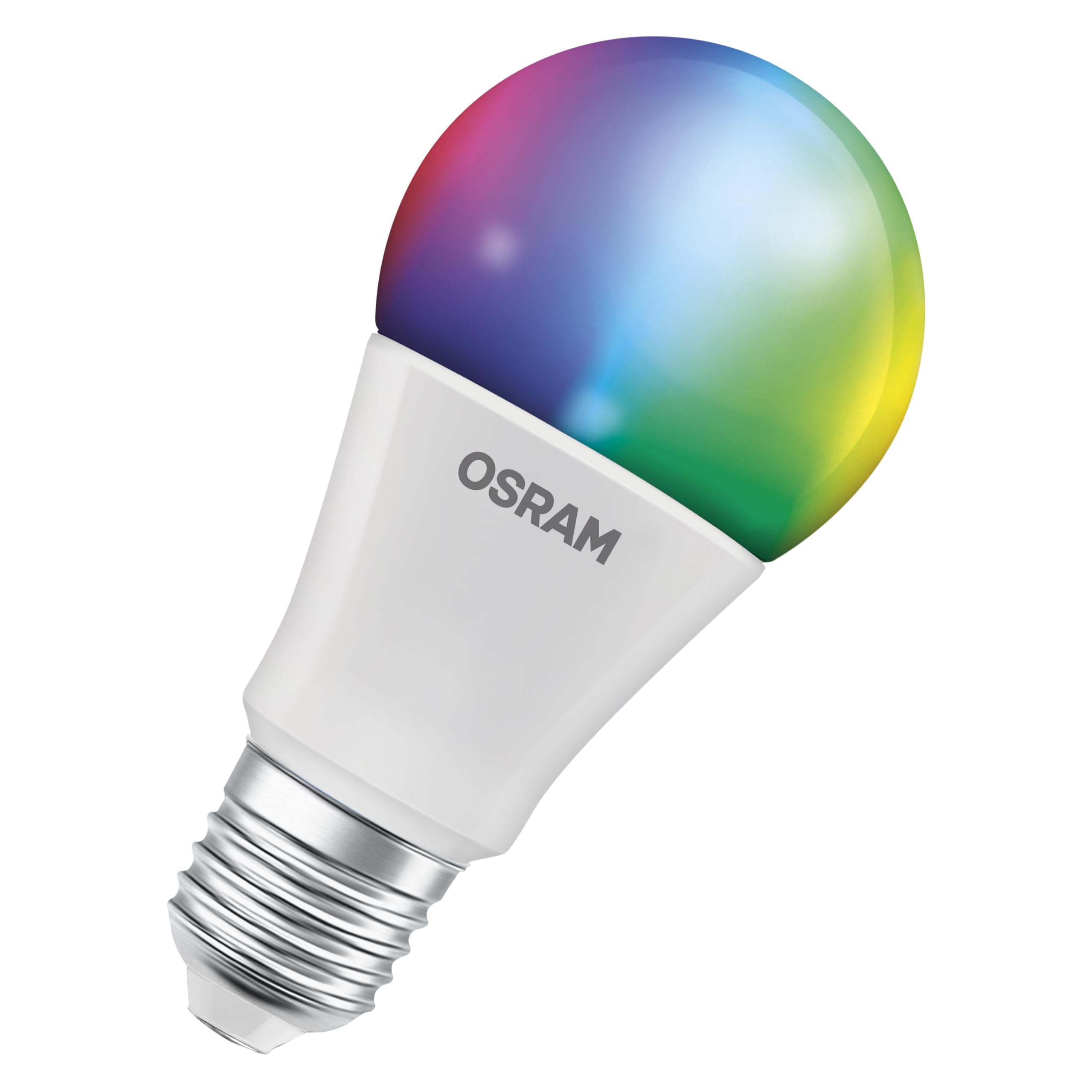 ams OSRAM SMART+ E27 RGBW LED Lampe Alexa Matter 4er-Pack