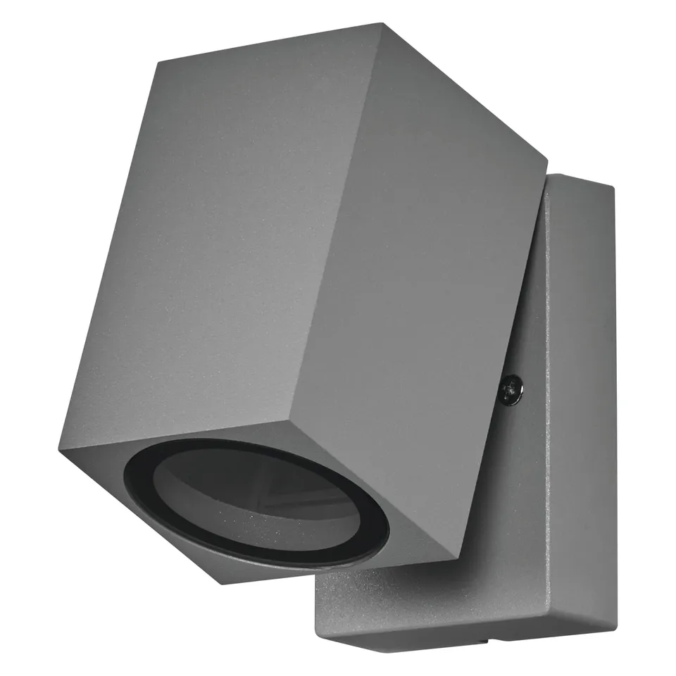 Osram Endura Classic Cube Außen-Wandleuchte GU10 silber