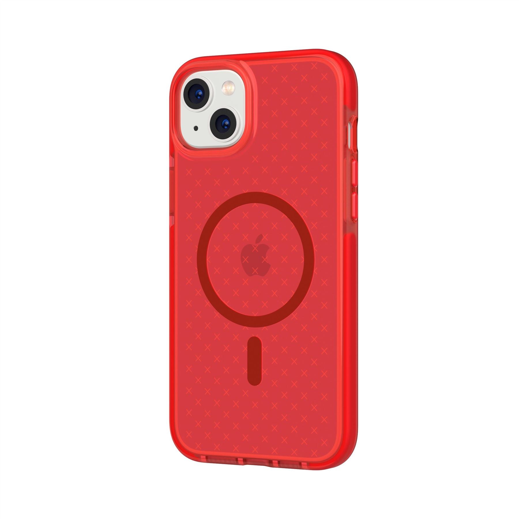 Tech21 EvoCheck iPhone 14 Plus Hülle Rot MagSafe 4,9m