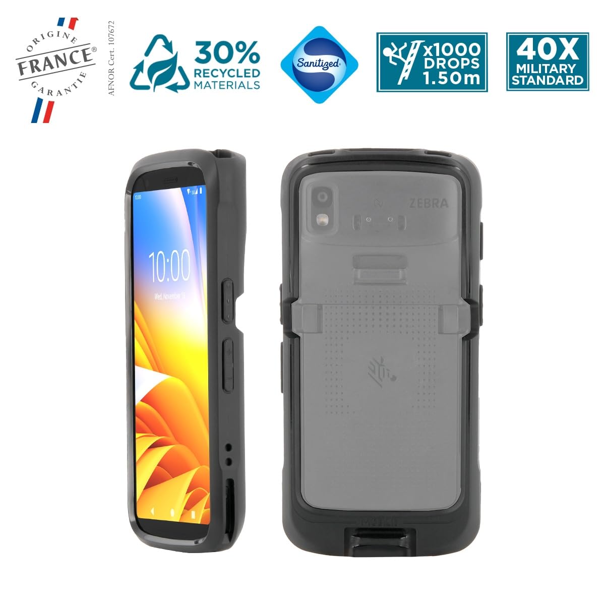 Mobilis PROTECH TC22 TC27 Schutzhülle Trigger antimikrobiell
