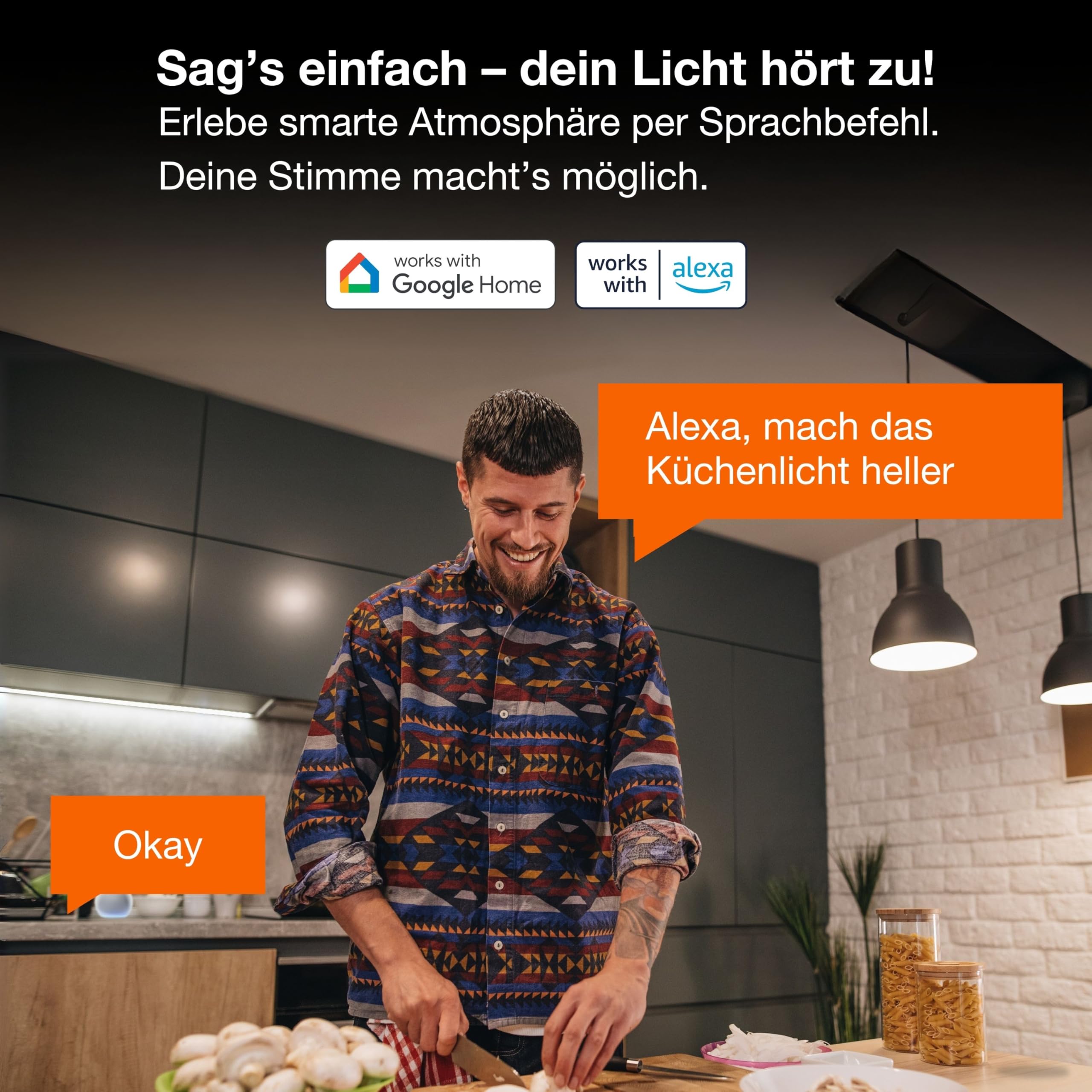 ams OSRAM SMART+ Wifi COB LED-Streifen 5m weiss dimmbar