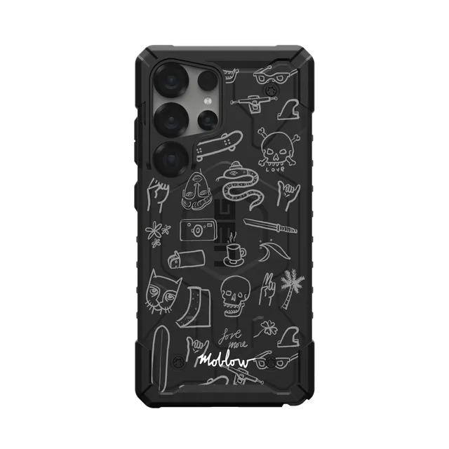 UAG Pathfinder Galaxy S26 Ultra Hülle Mark Oblow Doodles