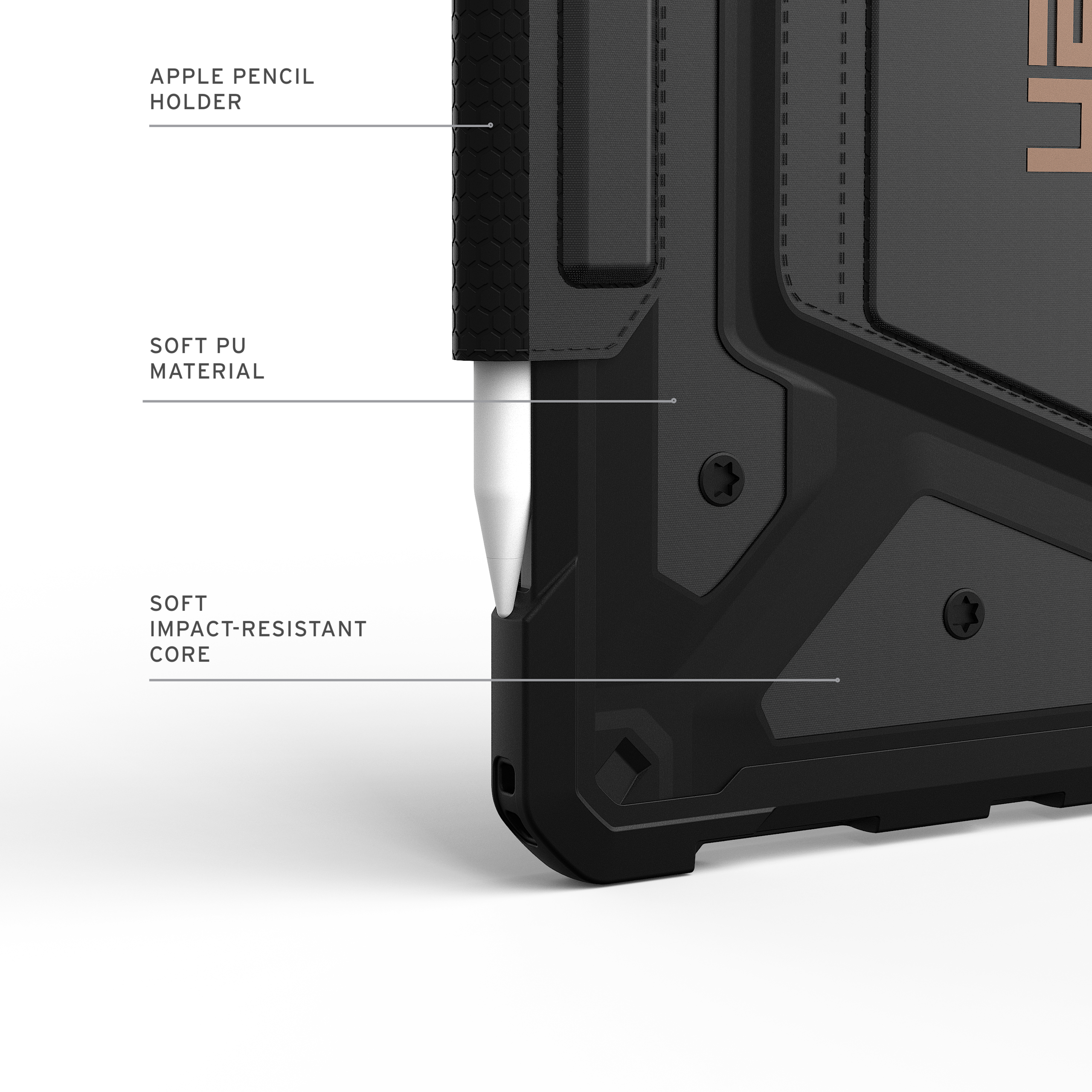 UAG Metropolis SE iPad Air 11 M3 Folio Hülle Stiftfach