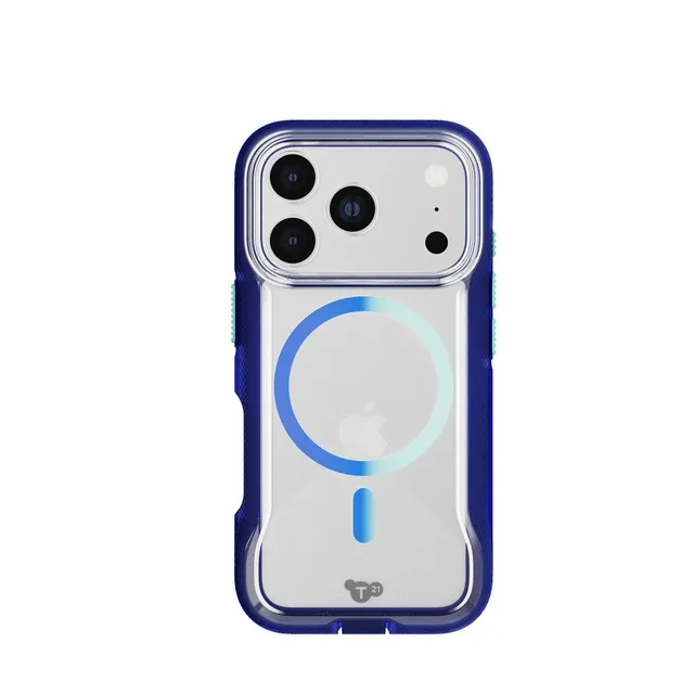 Tech21 EvoPro iPhone 17 Pro Handyhülle Electric Blue 10m Fallschutz