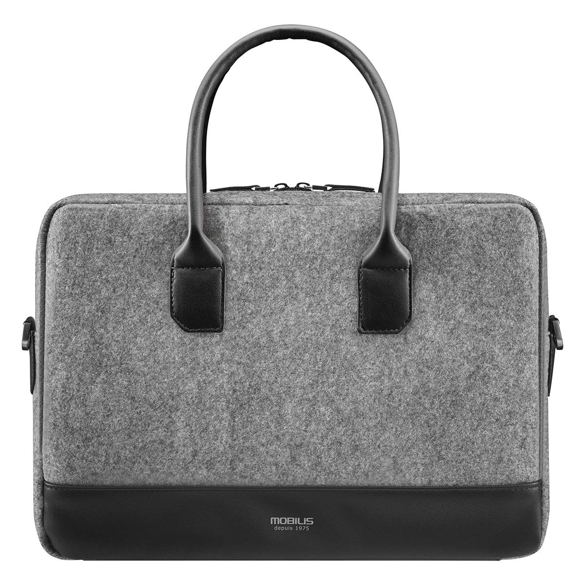 Mobilis 042002 Aktentasche 14 Zoll Laptoptasche Schwarz