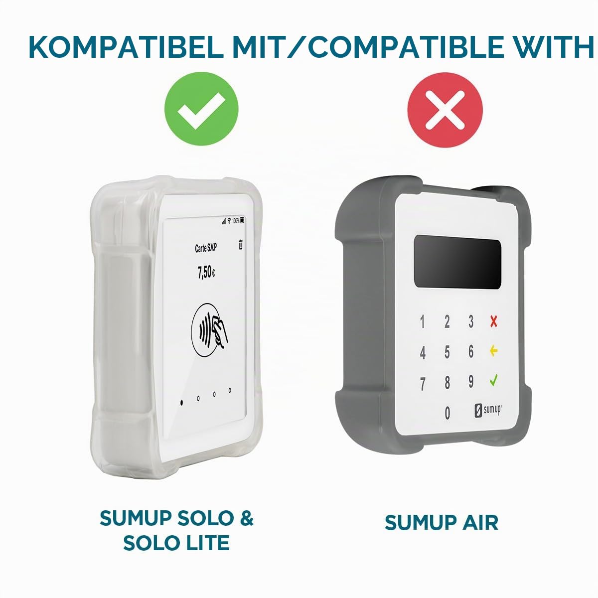 Mobilis PROTECH Hülle SumUp Solo / Solo Lite stoßfest