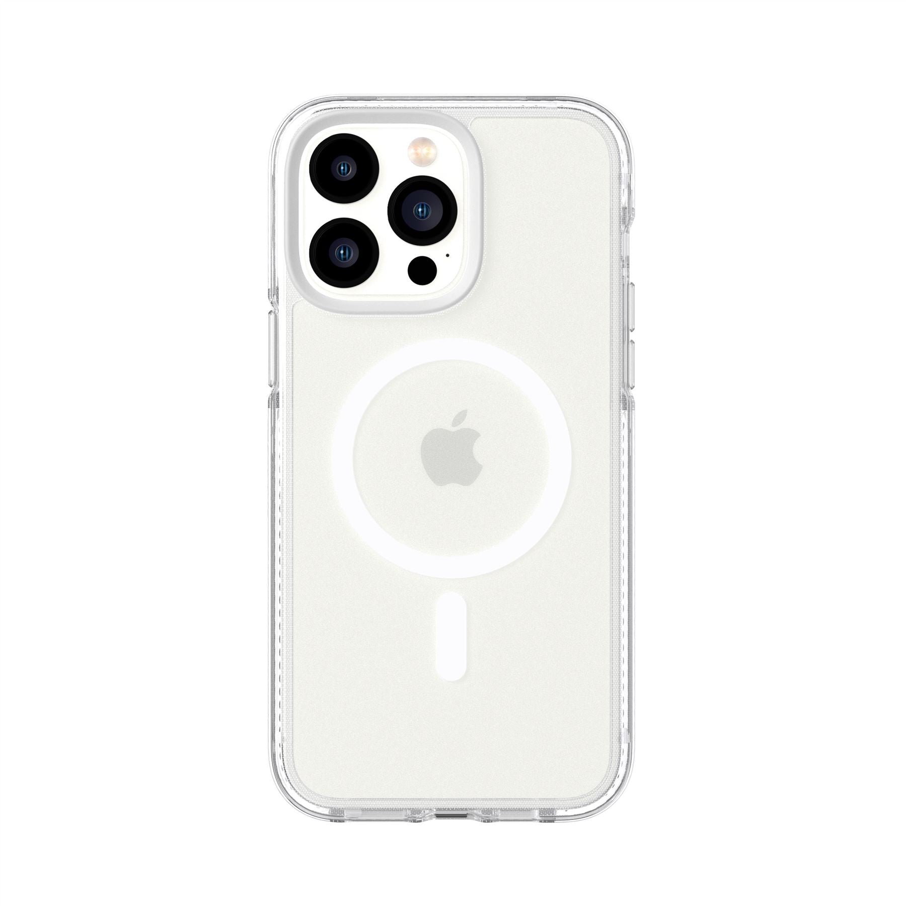 Tech21 EvoCrystal iPhone 14 Pro Max Handyhülle Weiß MagSafe