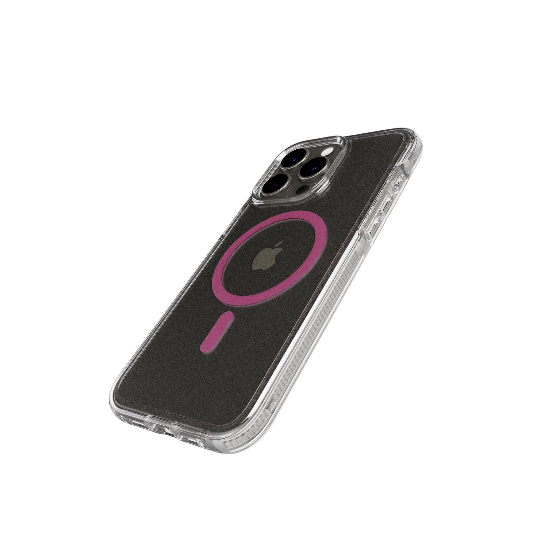 Tech21 FlexQuartz iPhone 15 Pro Max Handyhülle Pink MagSafe