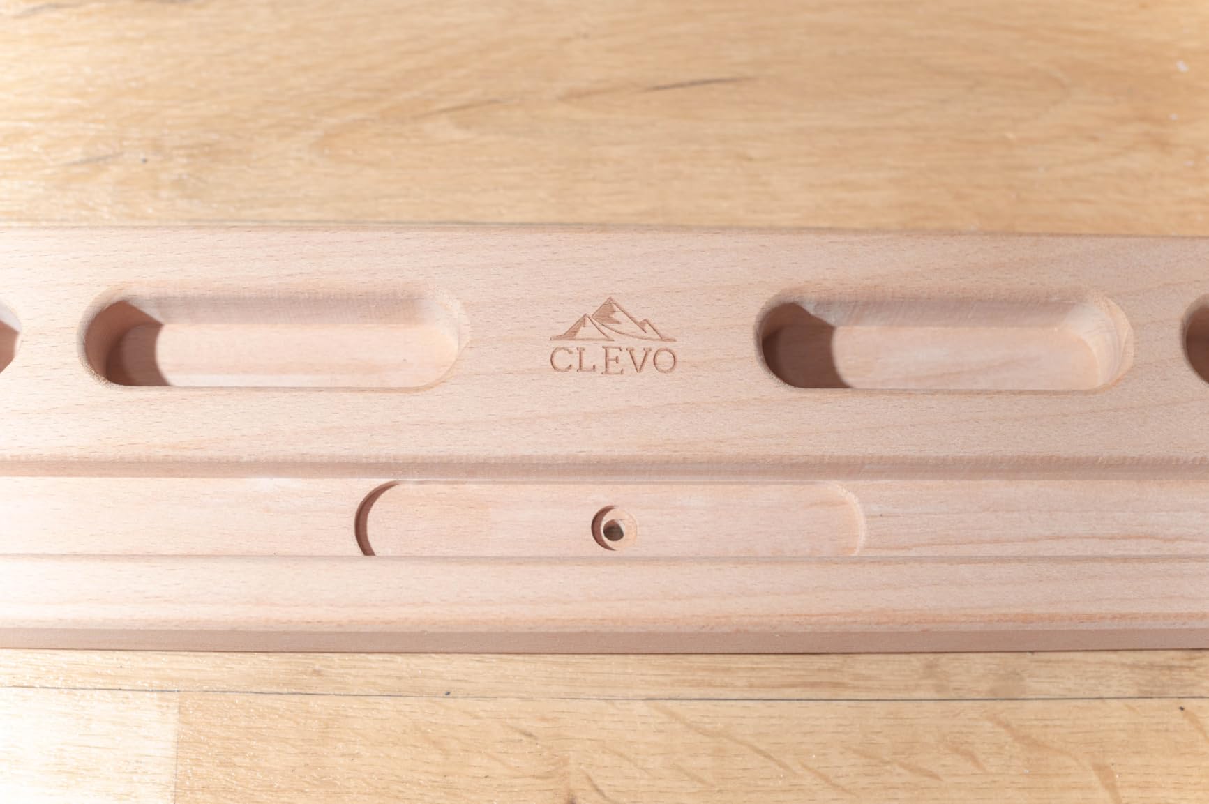 Clevo Fingerboard Flex Hangboard Holz 2 Griffreihen