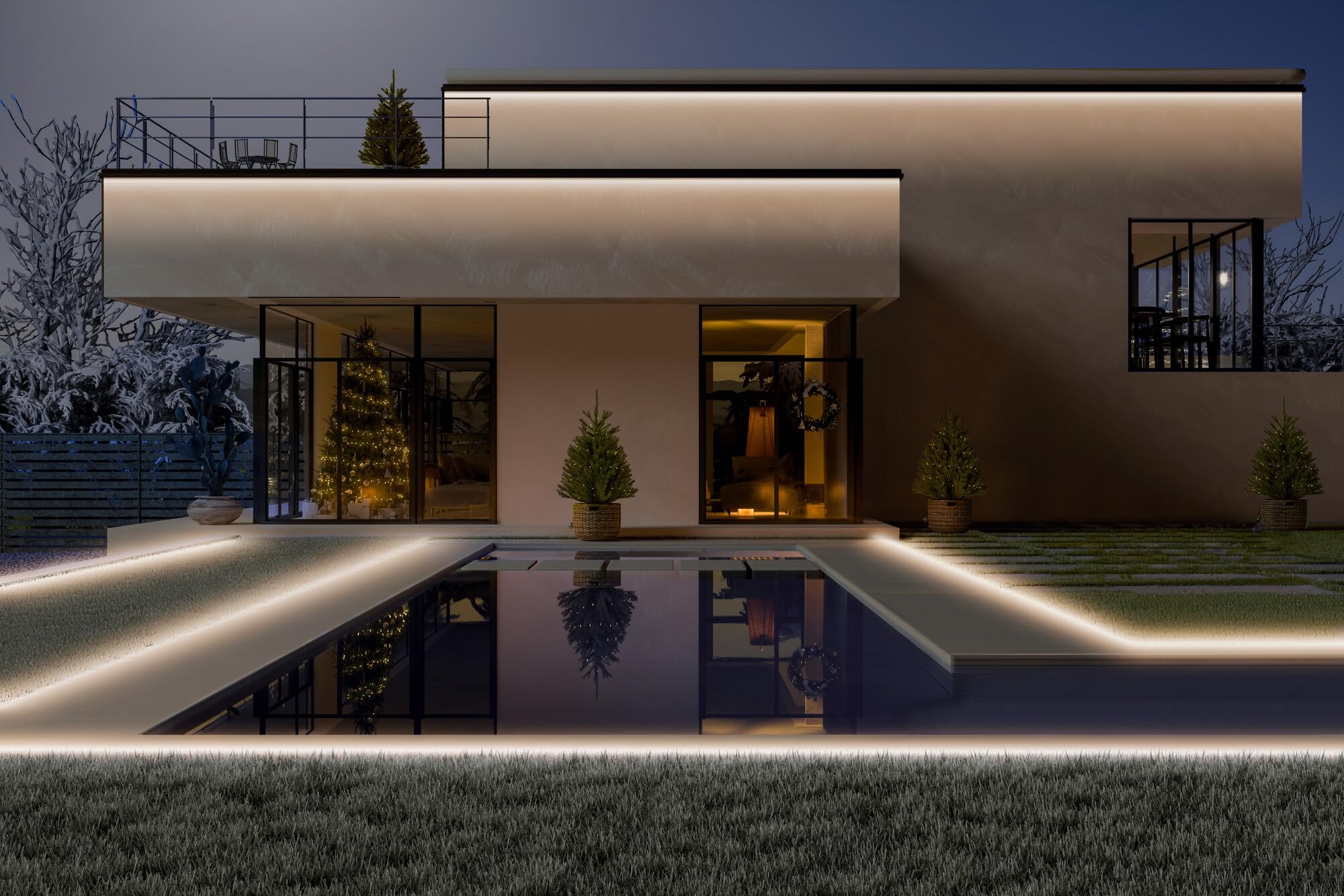 OSRAM SMART+ FLEX COB Outdoor LED-Streifen 5m warmweiß