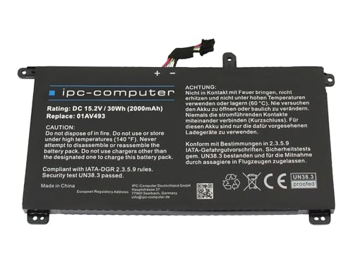 IPC-Computer Akkus SB10L84121 Laptop Akku 30Wh