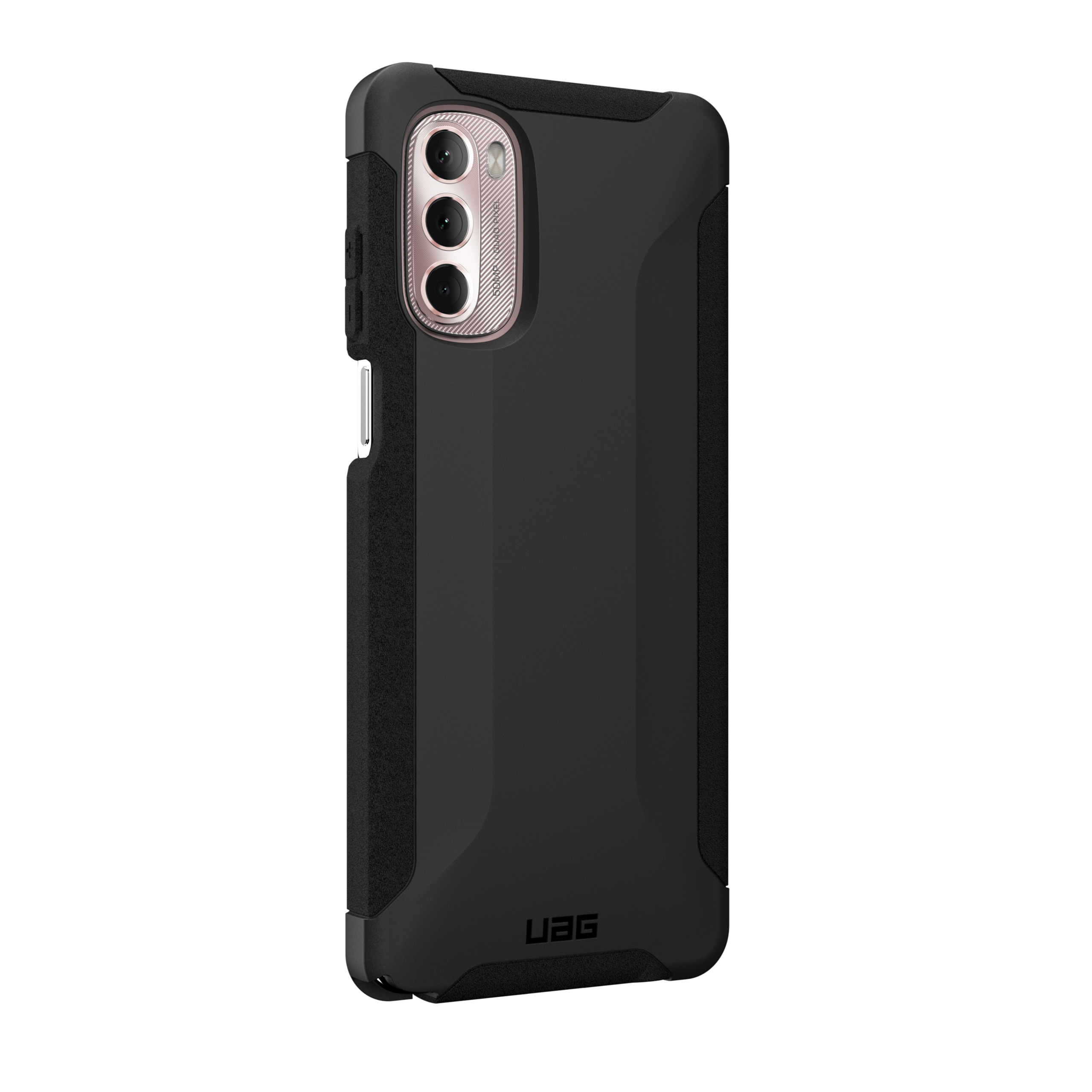 UAG Scout Moto G Stylus 4G 2022 Handyhülle Schwarz stoßfest