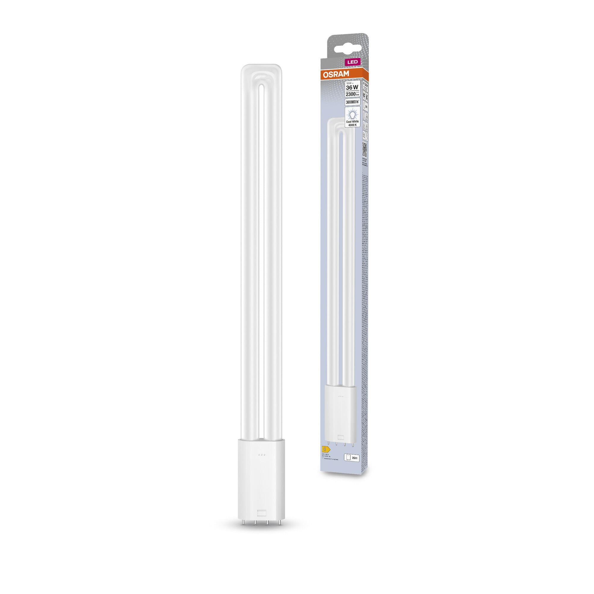 OSRAM SMART+ DULUX D26 LED-Lampe kaltweiß 9,5W 37,7mm