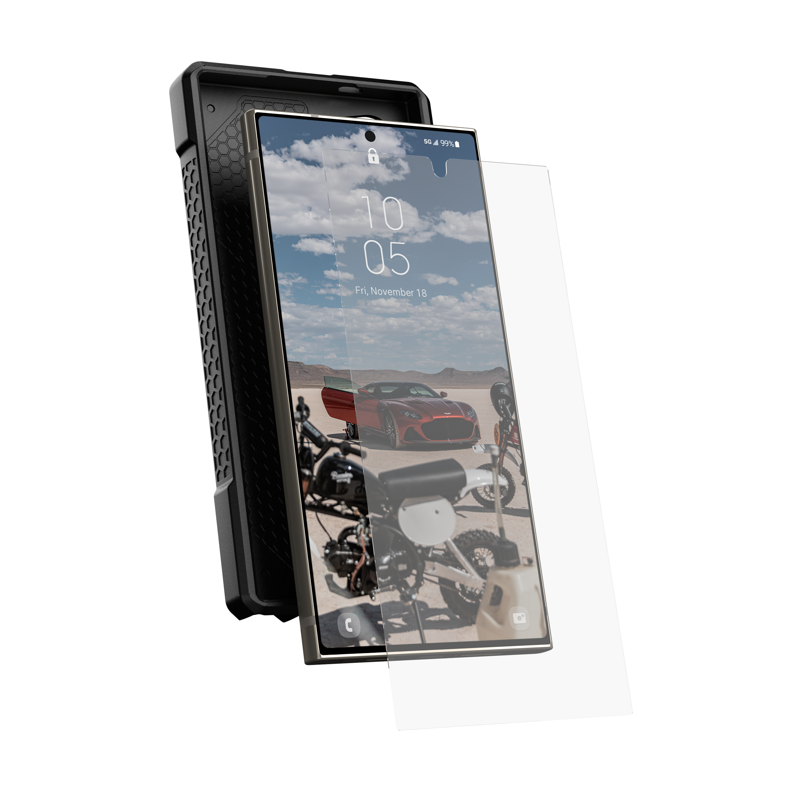 UAG Flex Shield Plus Displayschutz Galaxy S24 Ultra