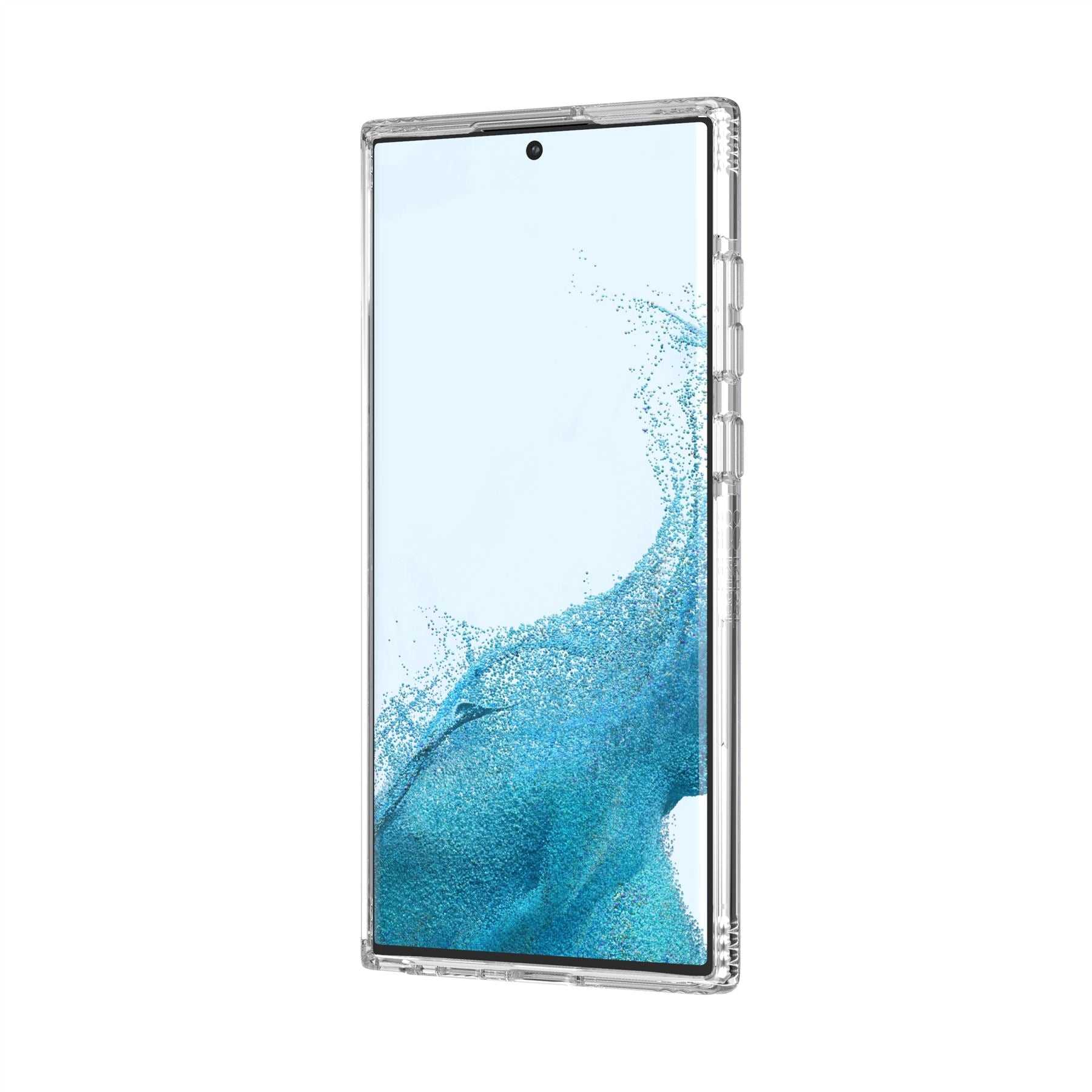 Tech21 Evo Clear Galaxy S22 Ultra Handyhülle Clear S Pen Fach