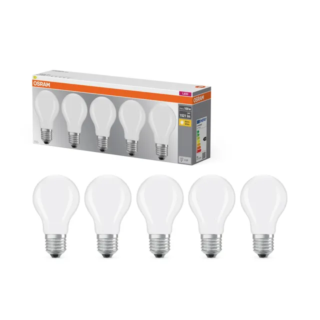 OSRAM Filament A100 LED Lampe E27 11W matt 100W-Ersatz