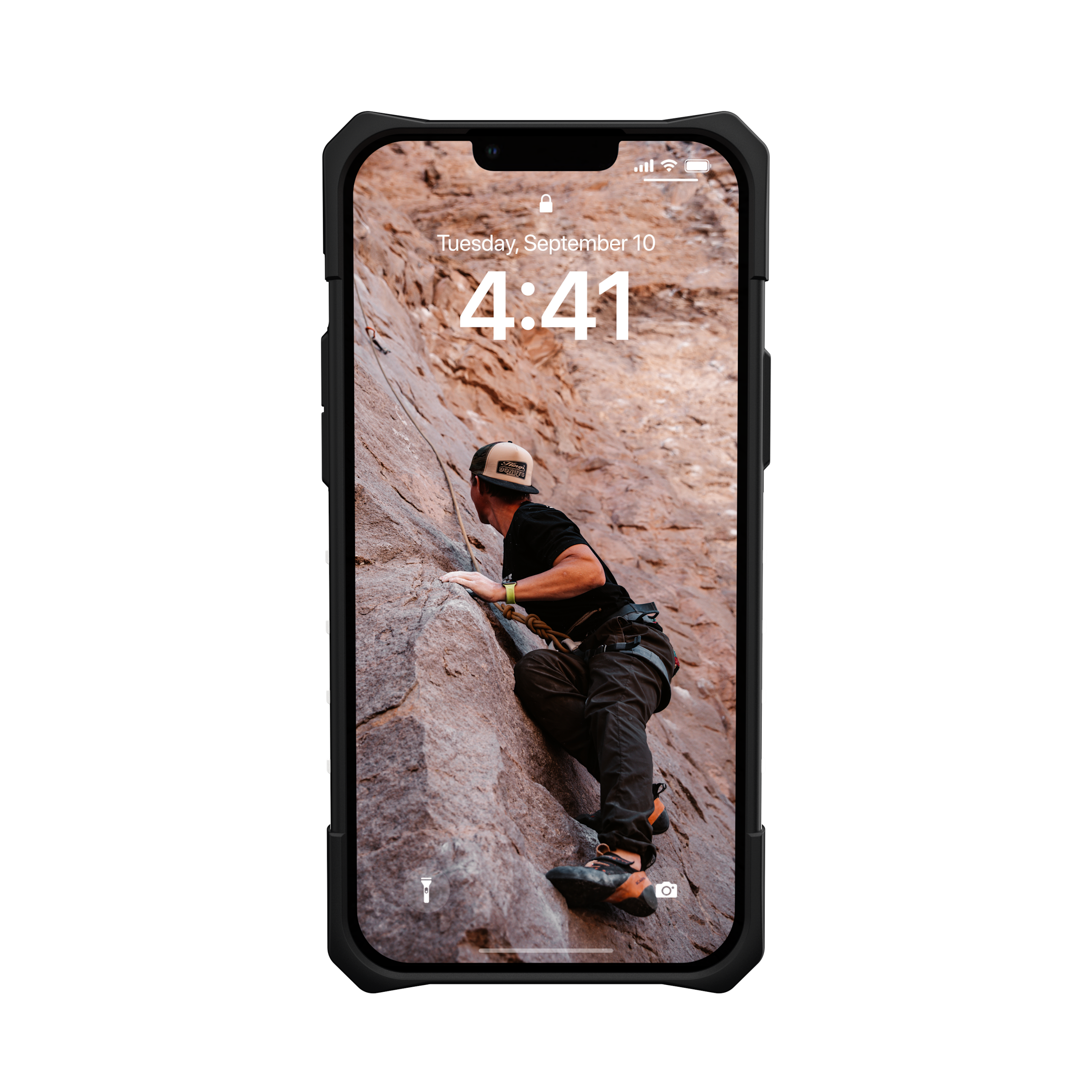 UAG Pathfinder iPhone 14 Plus Hülle schwarz stoßfest