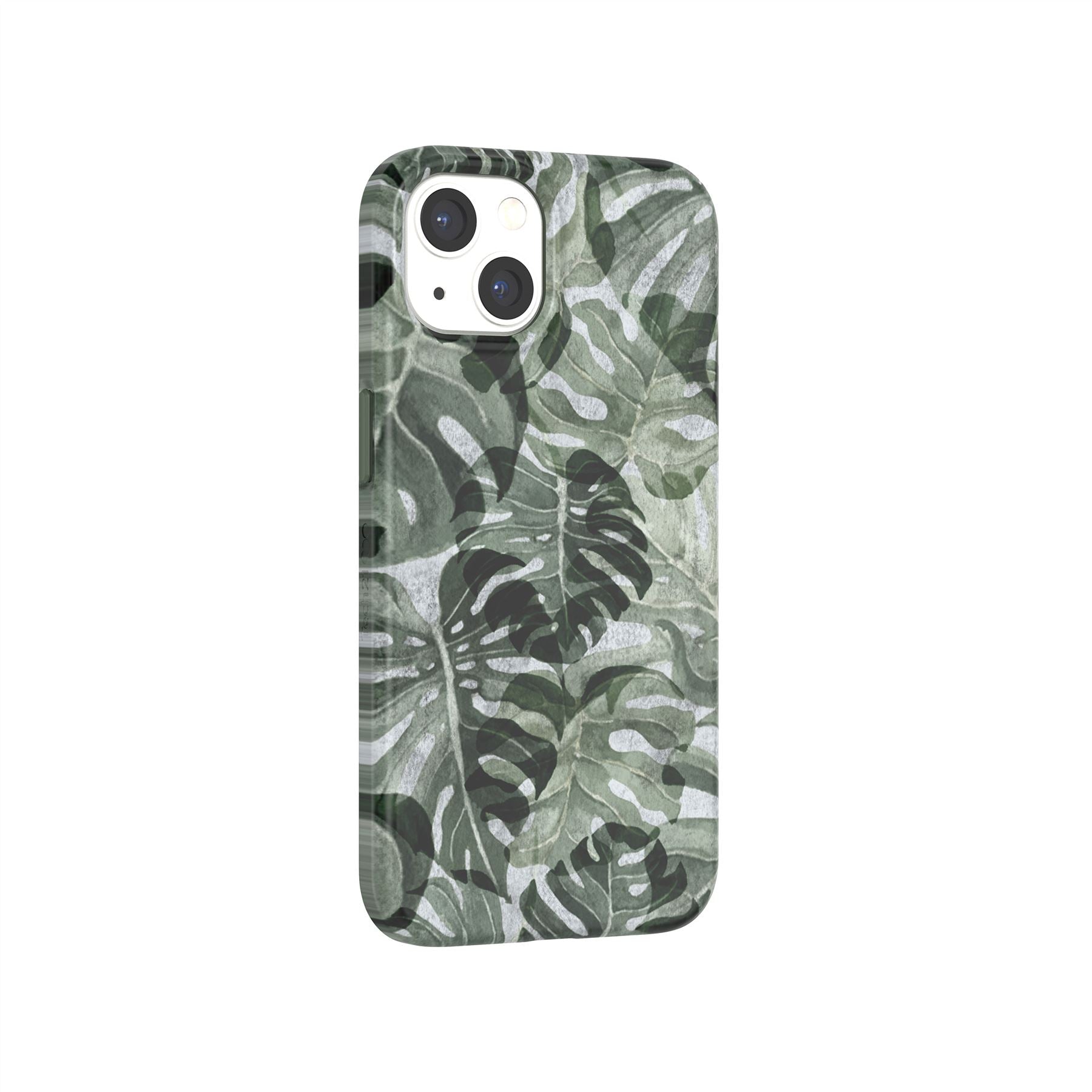 Tech21 Eco Art iPhone 13 Hülle Grün Artwork Nachhaltig
