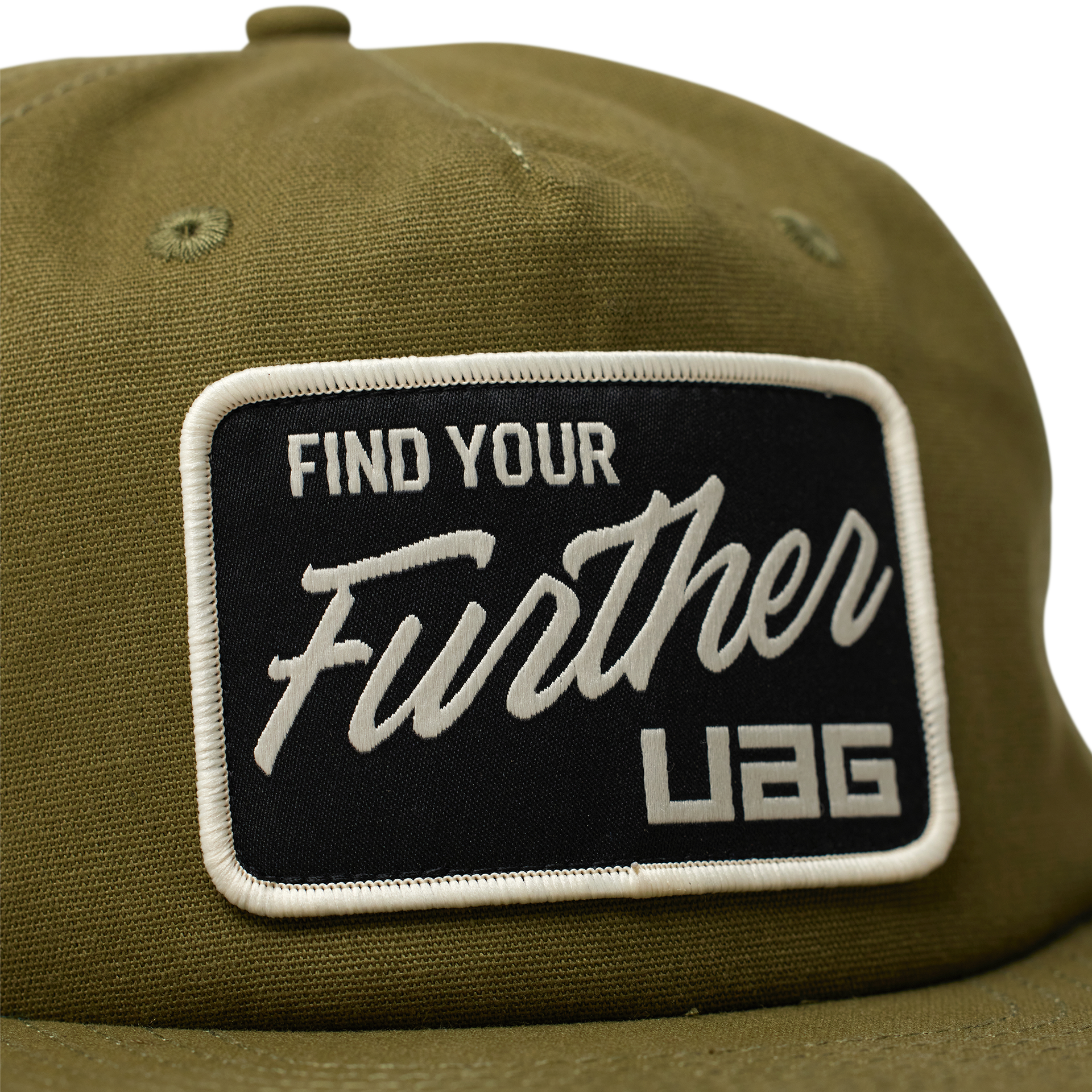 UAG Standard Issue Find Your Further Snapback Cap Schwarz