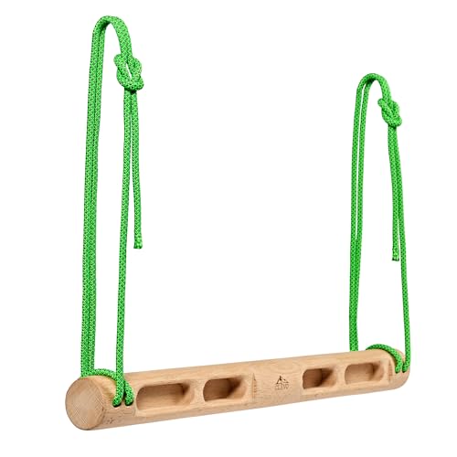 Clevo Fingerboard Slim Hangboard Holz mobil Seilaufhängung
