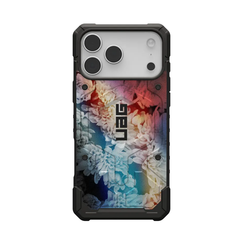UAG Pathfinder iPhone 17 Pro Max Hülle MagSafe Floral Gradient