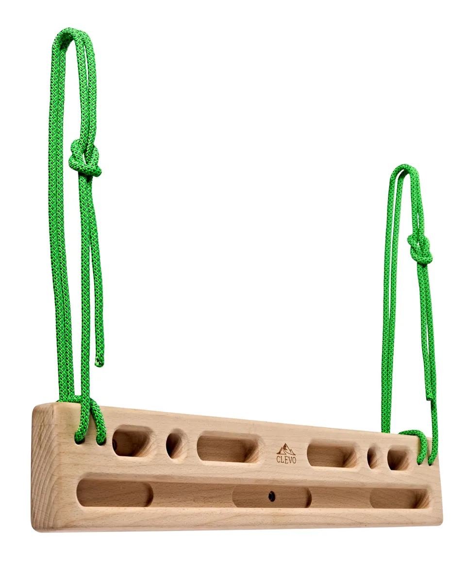 Clevo Fingerboard Flex Hangboard Holz 2 Griffreihen