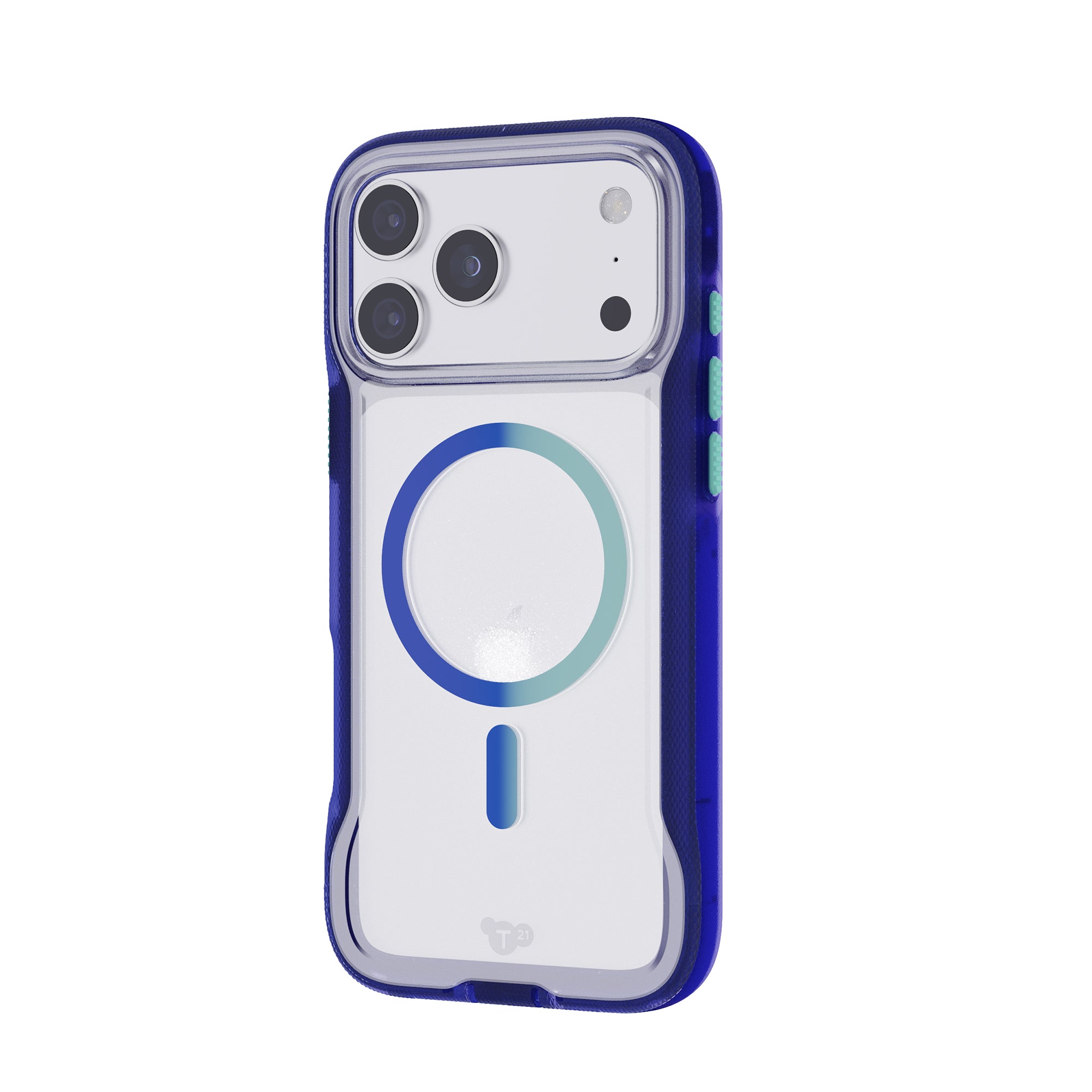 Tech21 EvoPro MagSafe iPhone 17 Pro Max Hülle Blau Mint 10m Schutz