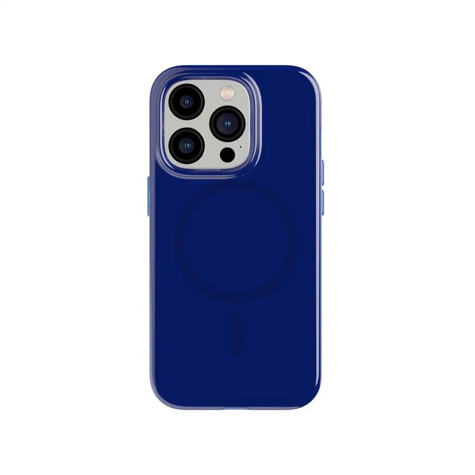 Tech21 Evo Tint iPhone 14 Pro Handyhülle Butterfly Blues