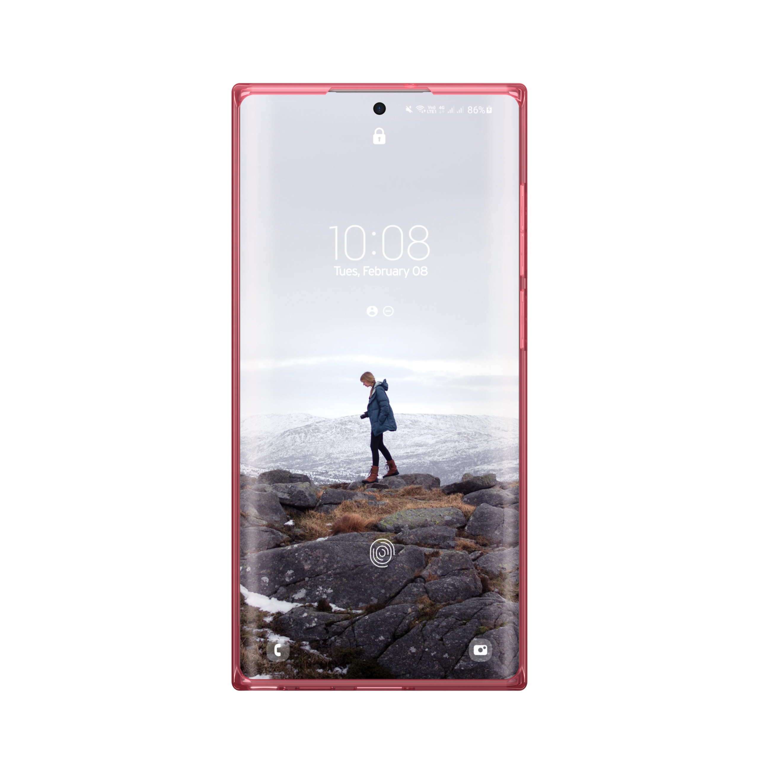 UAG Lucent Galaxy S22 Ultra Handyhülle transparent leicht