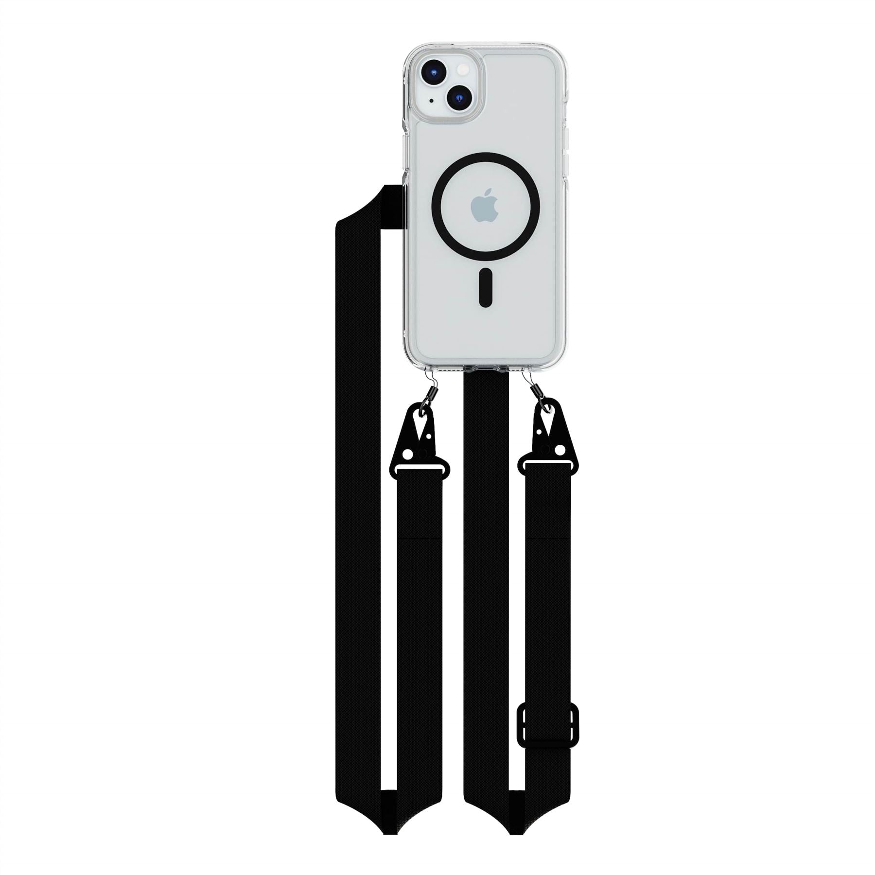 Tech21 FlexQuartz iPhone 15 Plus Handyhülle Schwarz MagSafe