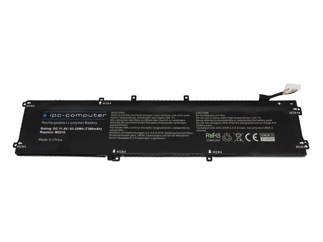 IPC-Computer 62MJV Akku 83,22Wh lang schwarz