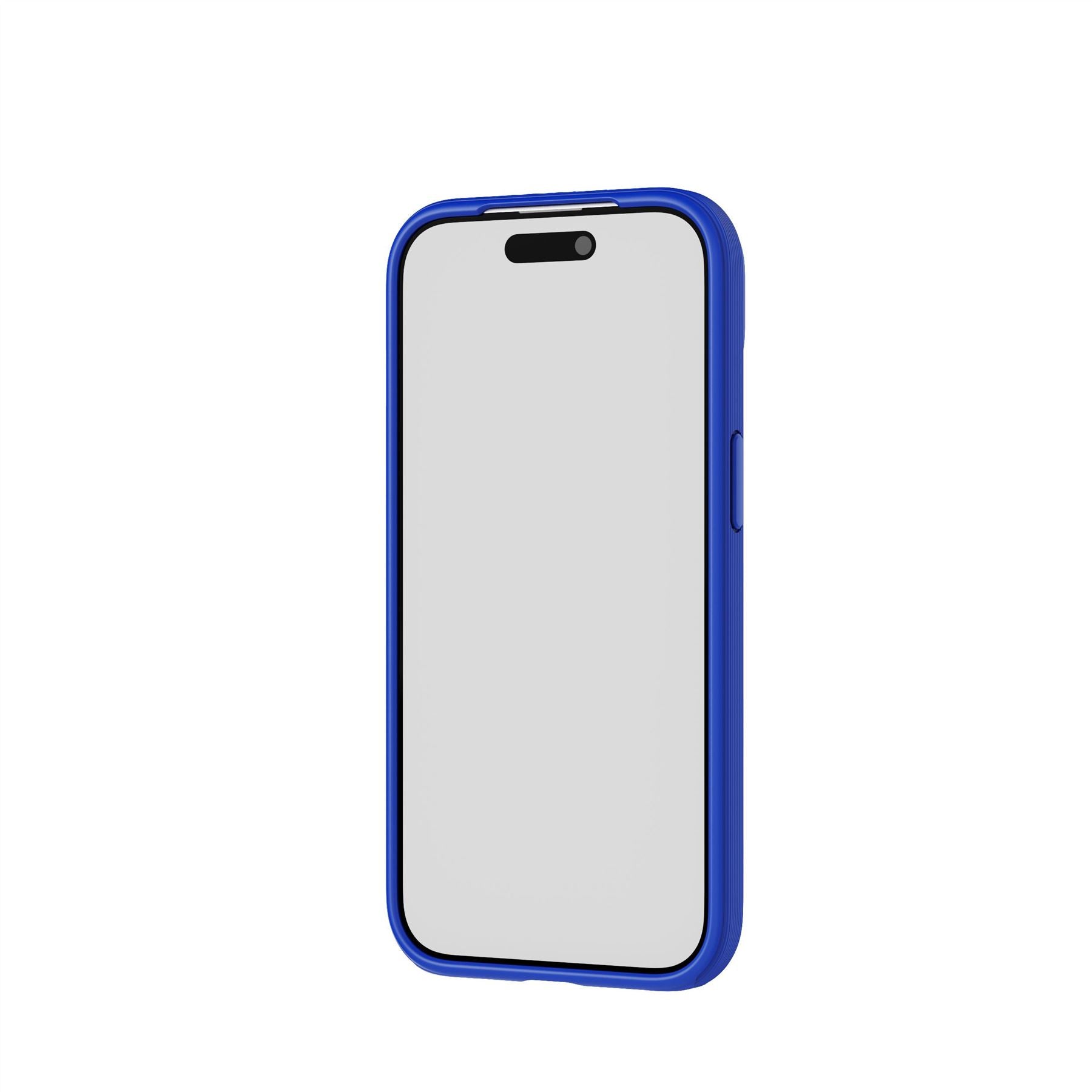 Tech21 Recovrd MagSafe iPhone 15 Hülle Cobalt Blue Fallschutz