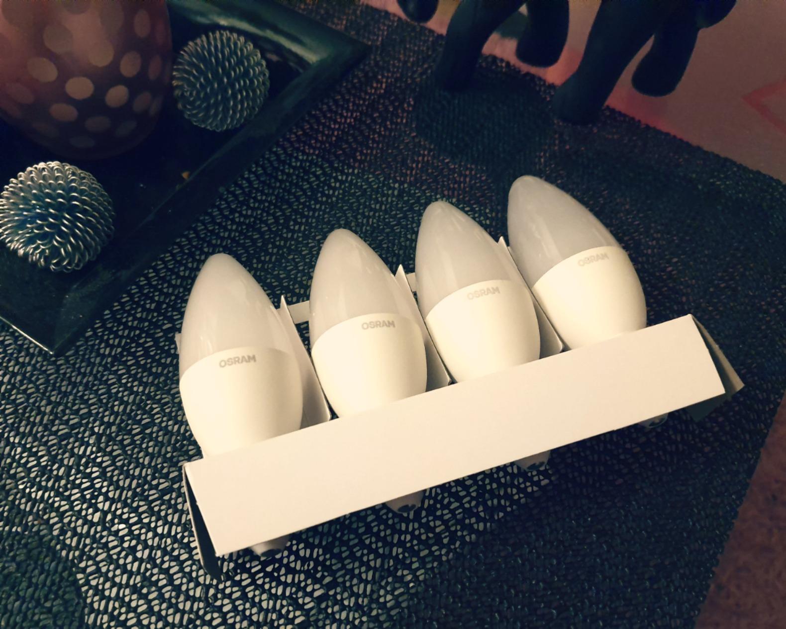 ams OSRAM SMART+ Classic B E14 LED-Kerze warmweiß 4 Stück