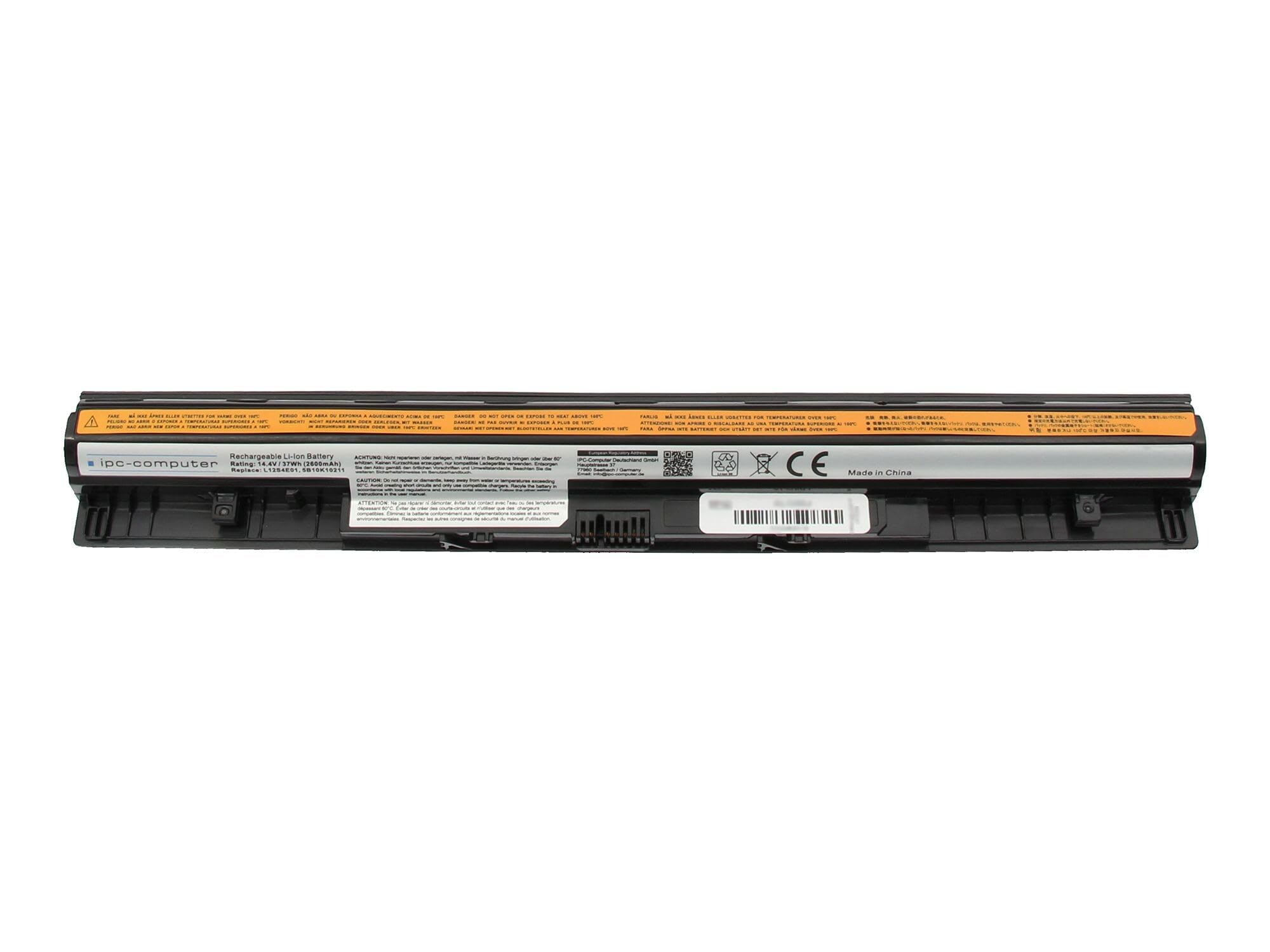 IPC-Computer Akkus L12M4E01 Laptop-Akku 37Wh schwarz