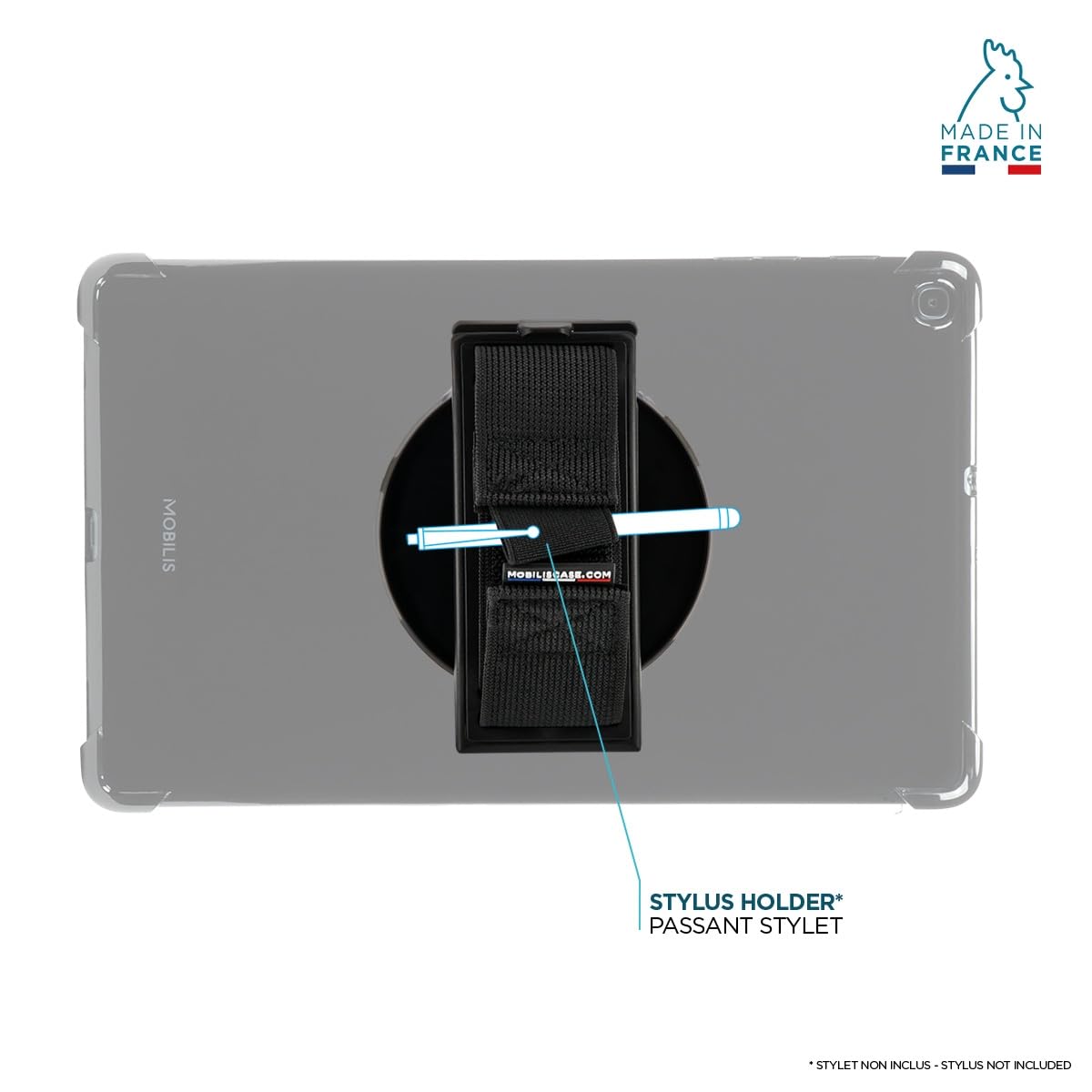 Mobilis Harness Universal Griff 360° Tablet Handschlaufe Klebe