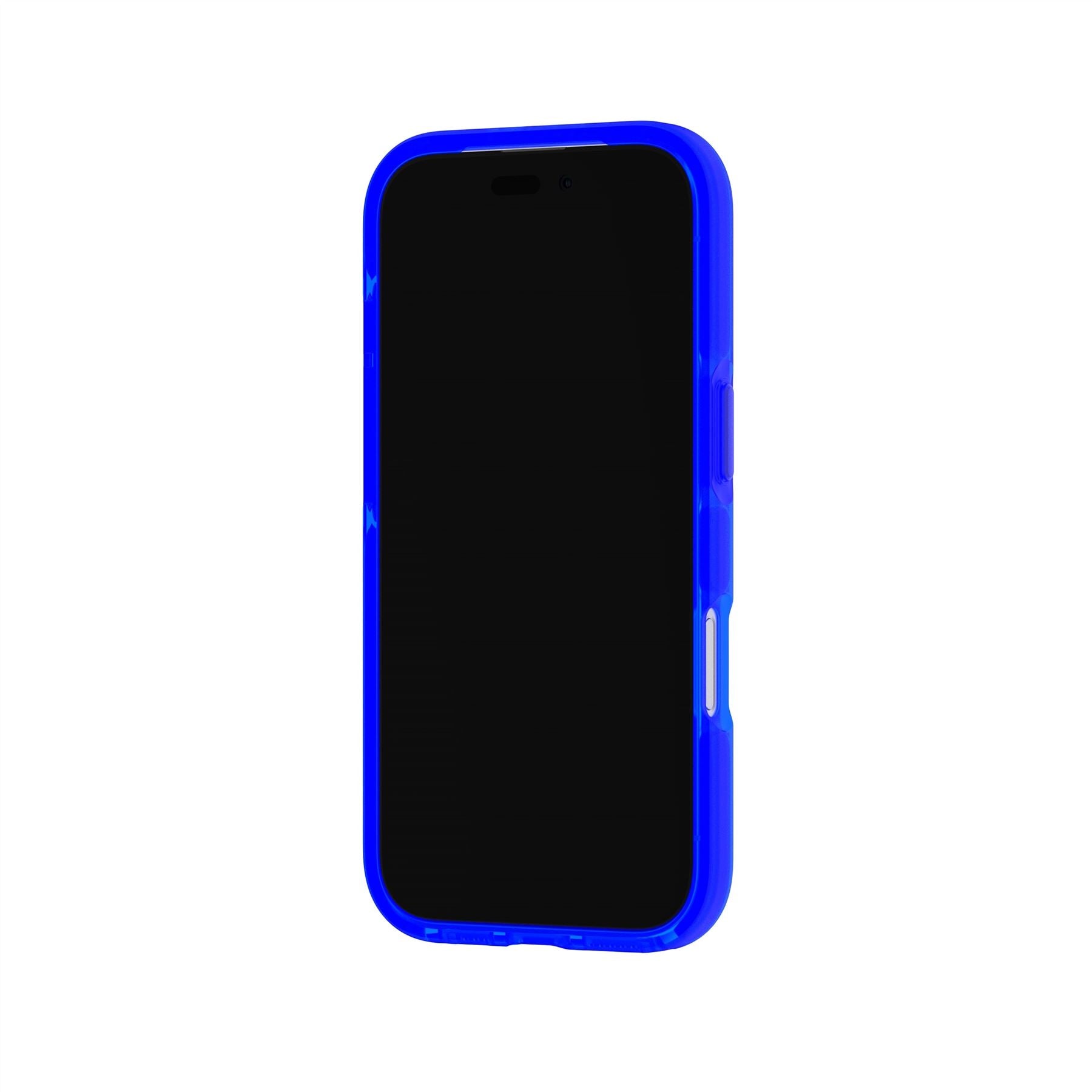 Tech21 EvoCheck iPhone 16 Pro Hülle Cobalt Blue Check