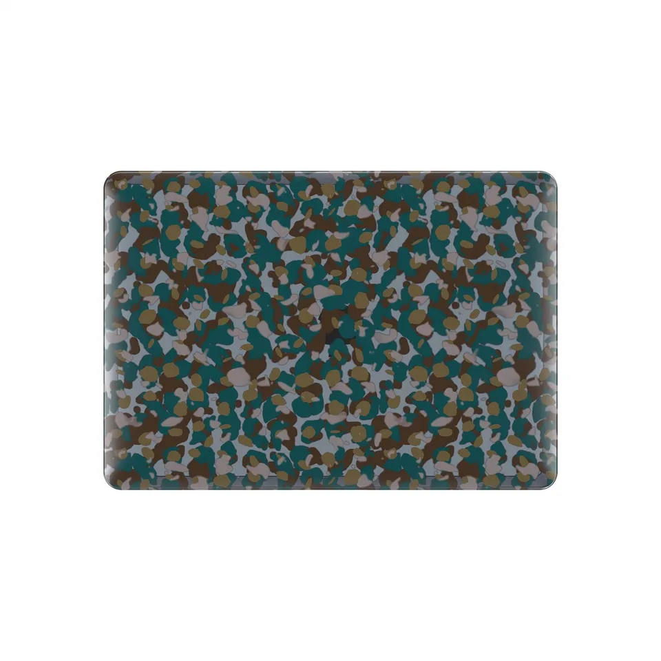 Tech21 EvoArt MacBook Pro 13 Hülle Pine Green Camo