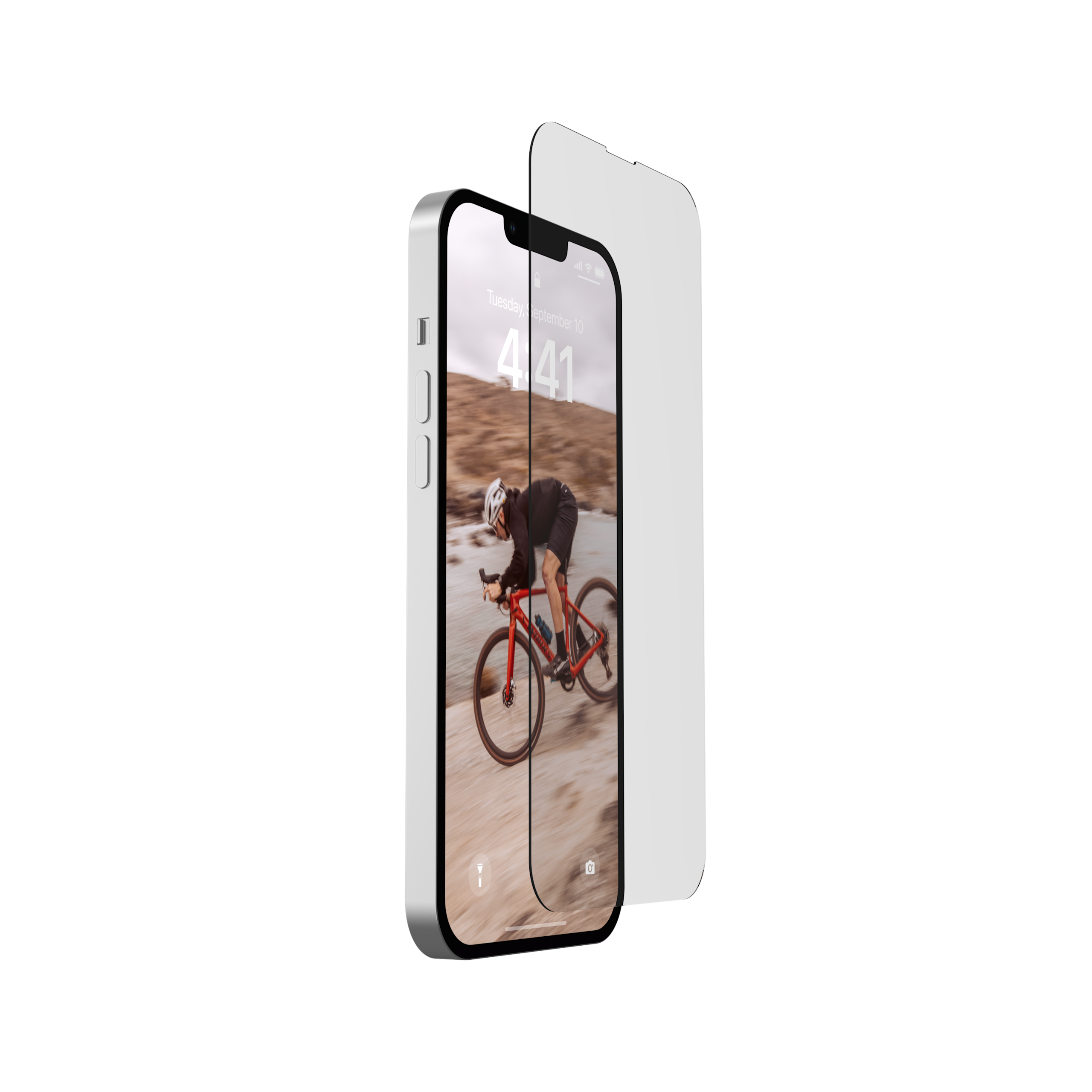 UAG Standard Issue iPhone 14 Plus Panzerglas 0,33mm klar
