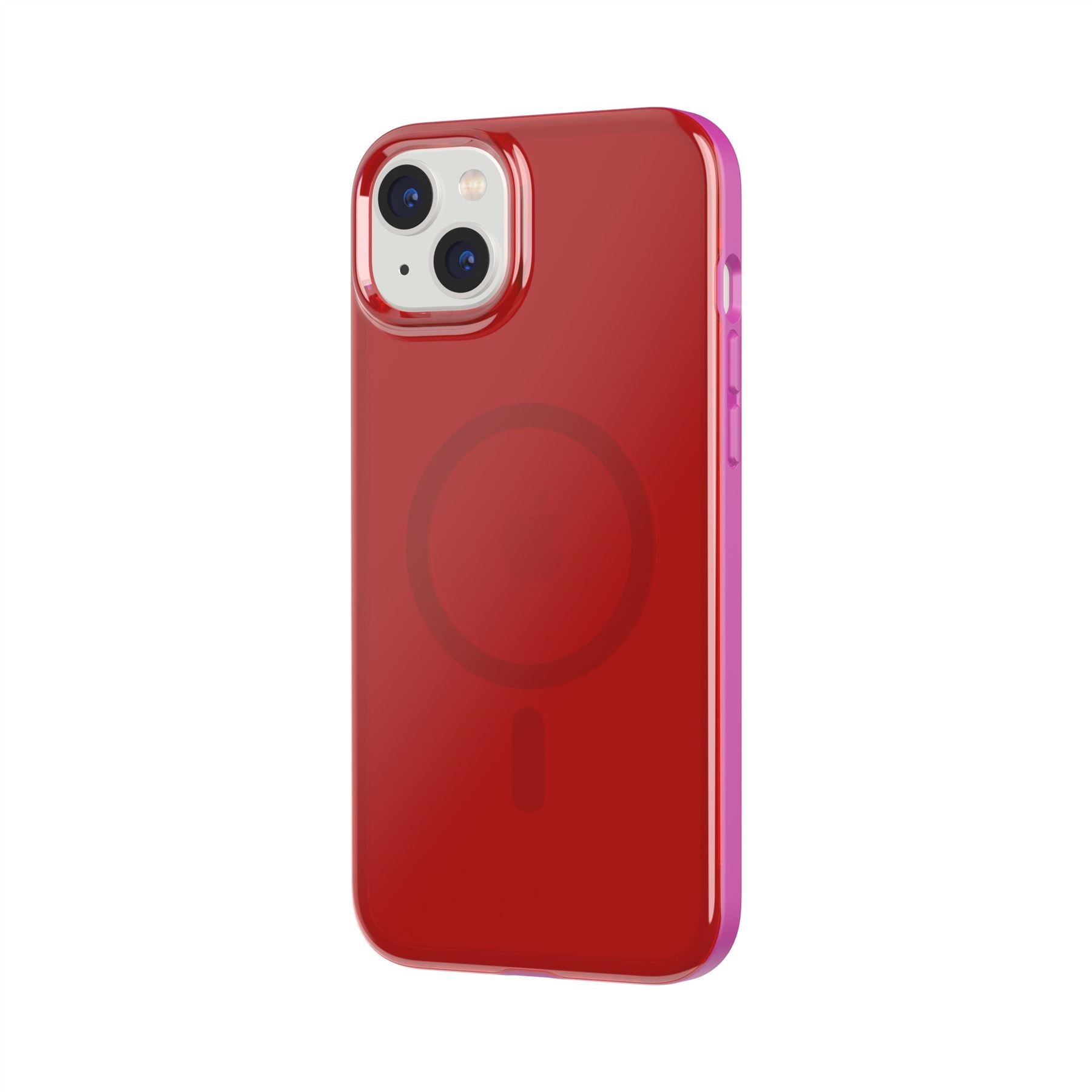 Tech21 Evo Tint iPhone 14 Plus Hülle Pop Pinks MagSafe