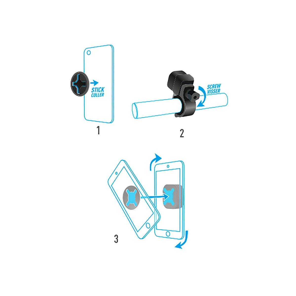Mobilis Bike Kit Smartphone Fahrradhalterung